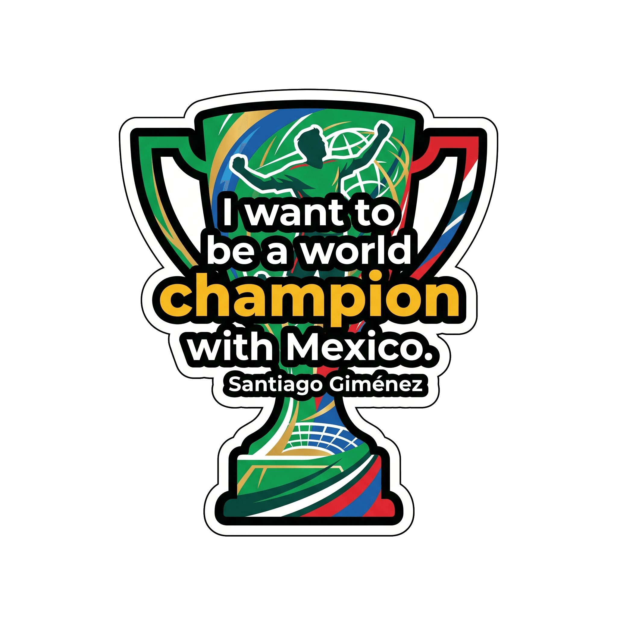 Santiago Giménez Mexico Champion Dream
