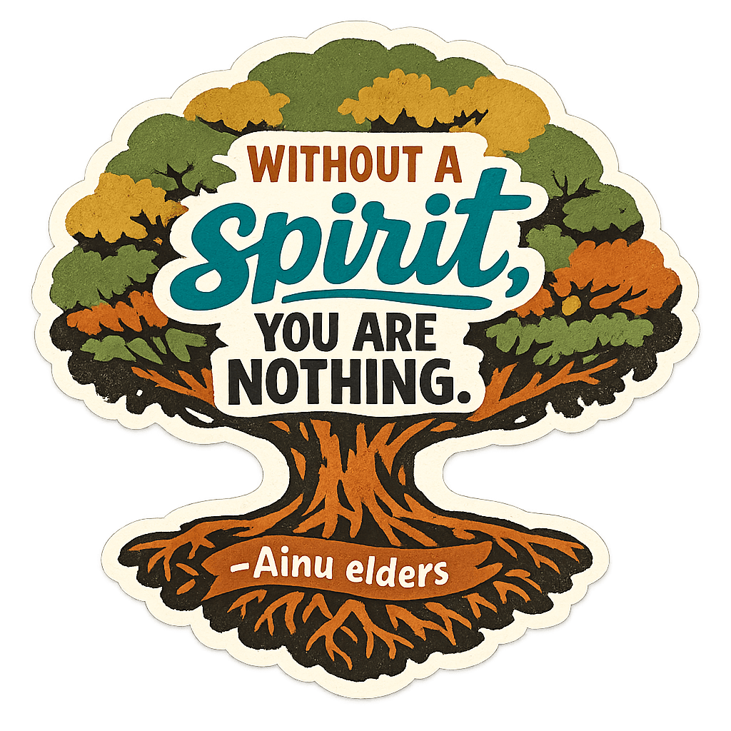 Ainu Elders Spirit Wisdom Tree