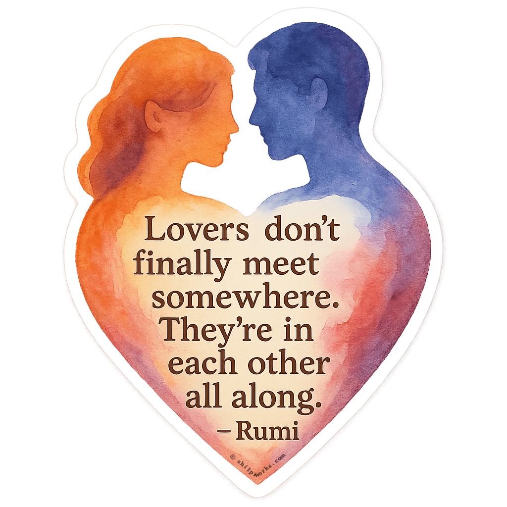 Rumi Quote Heart