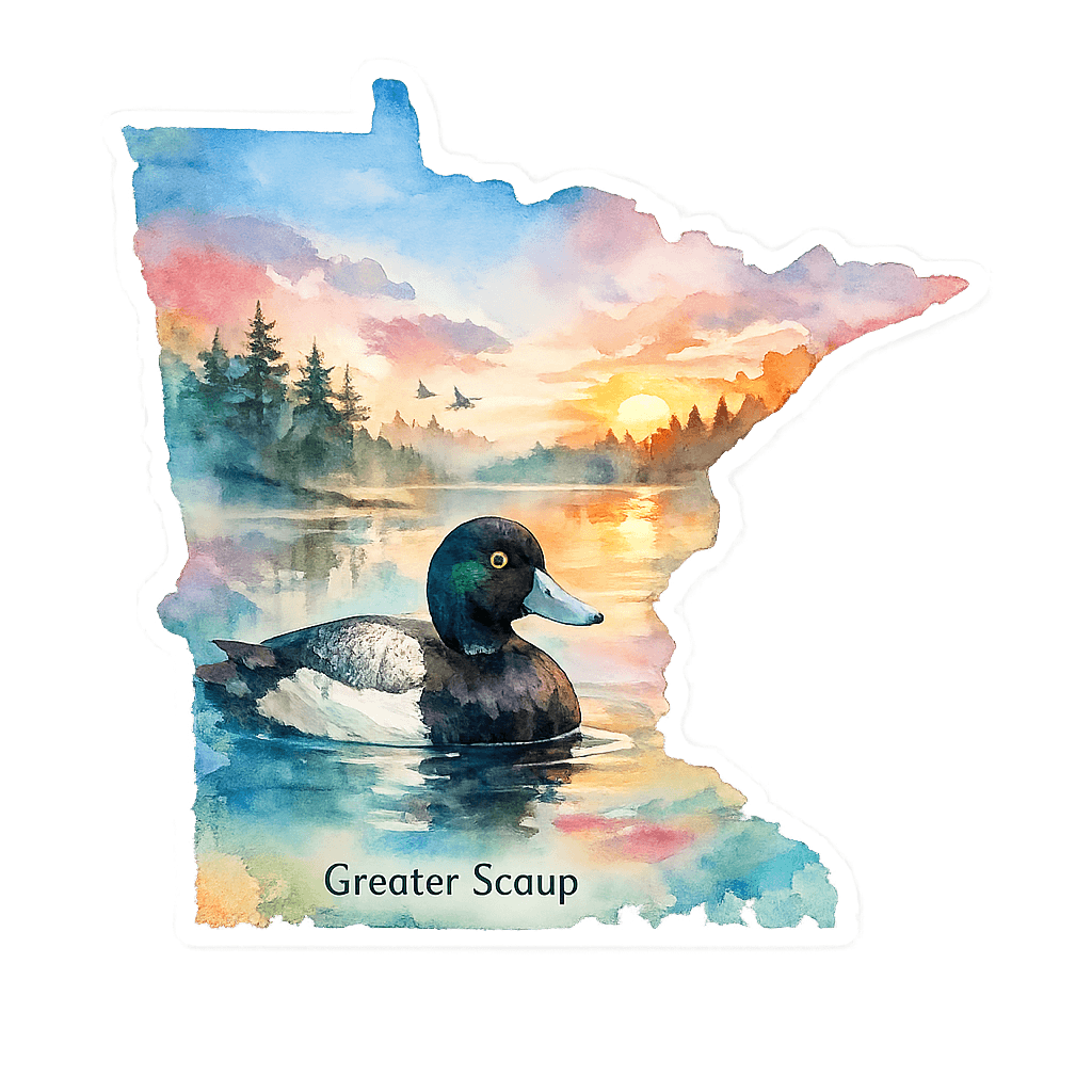 Greater Scaup: Minnesota's Iridescent Diver