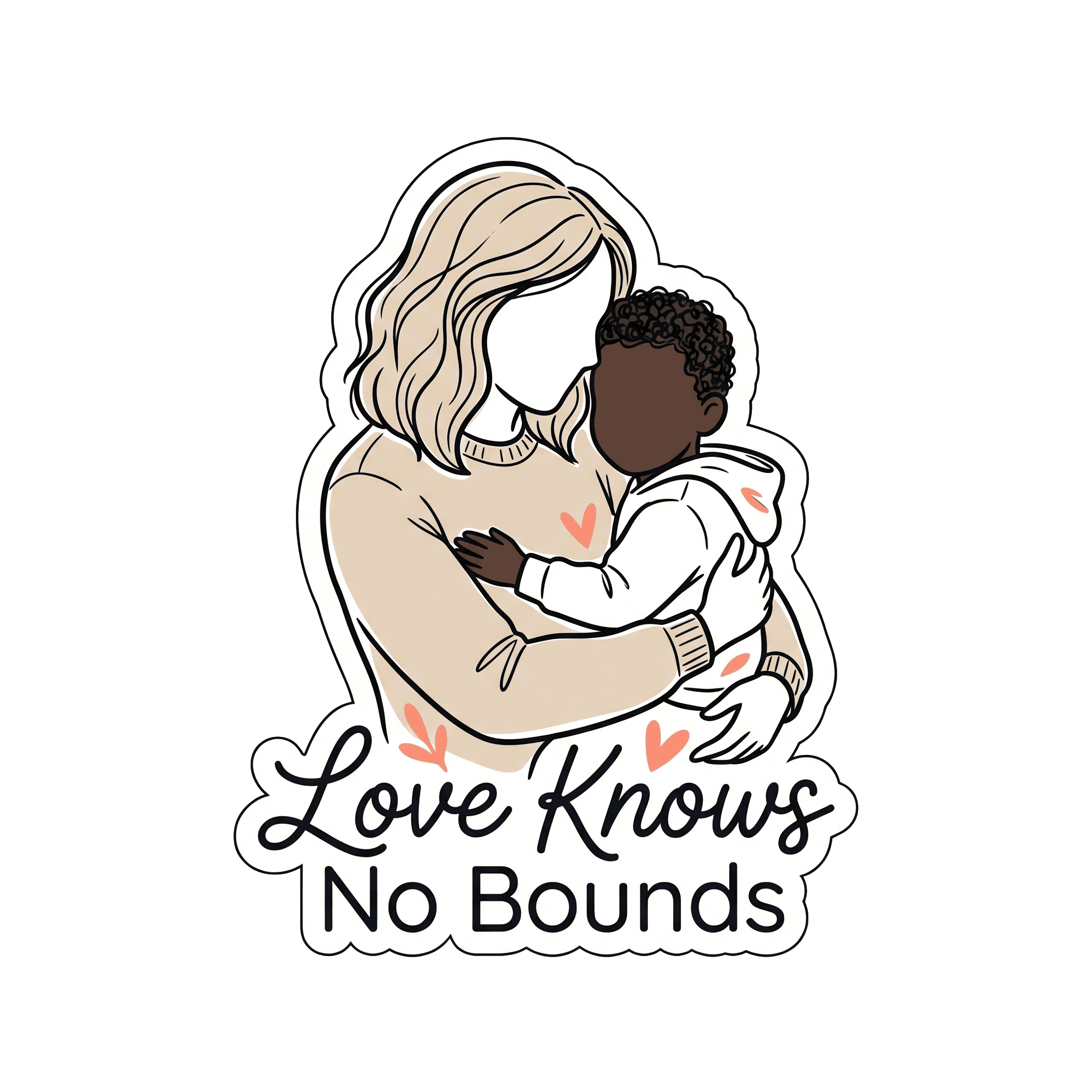 Love Knows No Bounds Family Embrace