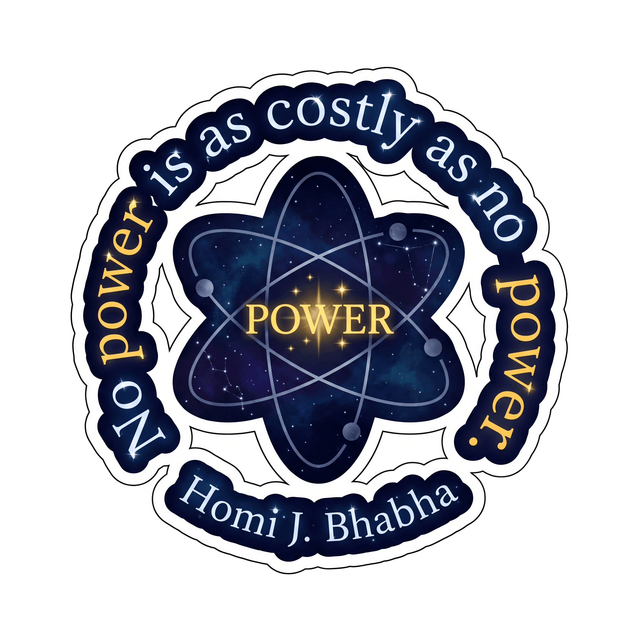 Homi J's Power Paradox Decal