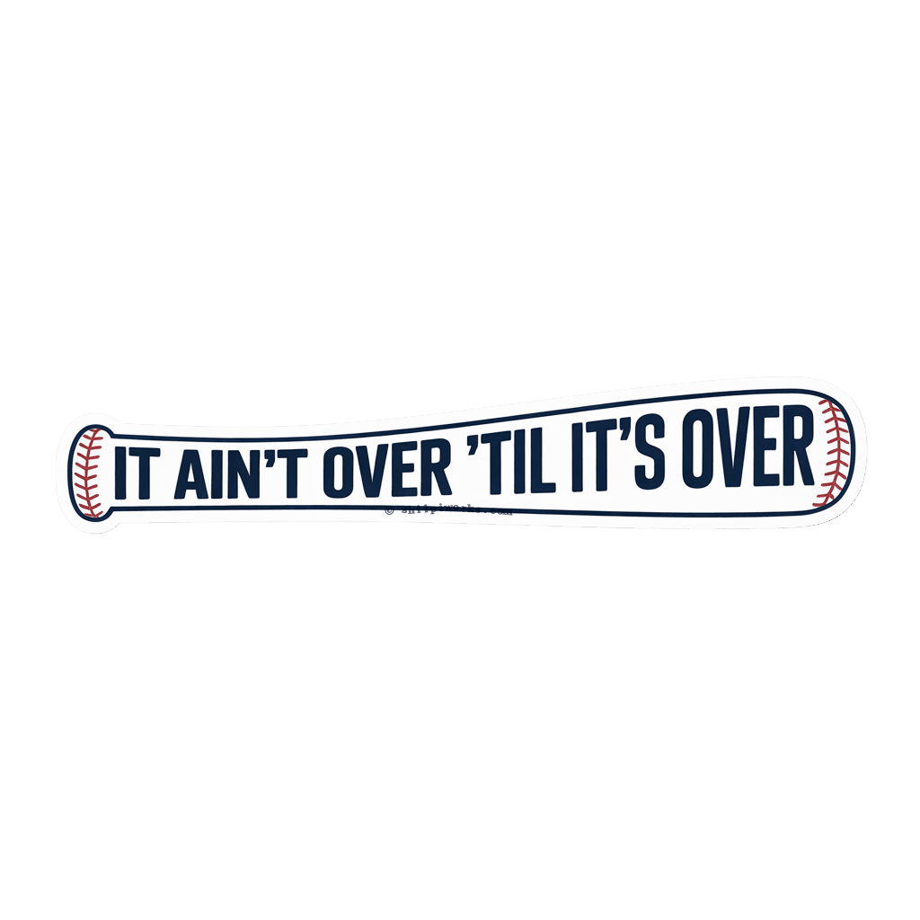 Motivational Baseball Bat - 2x2 Inches