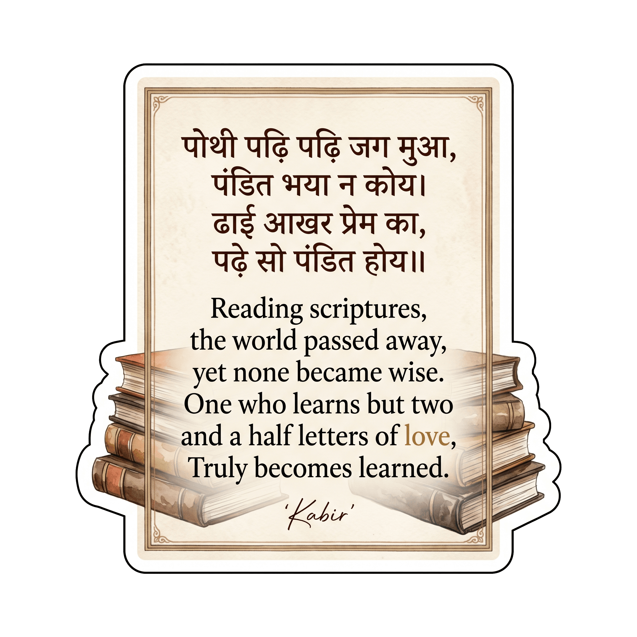 Kabir's Path to Wisdom: The Power of Love