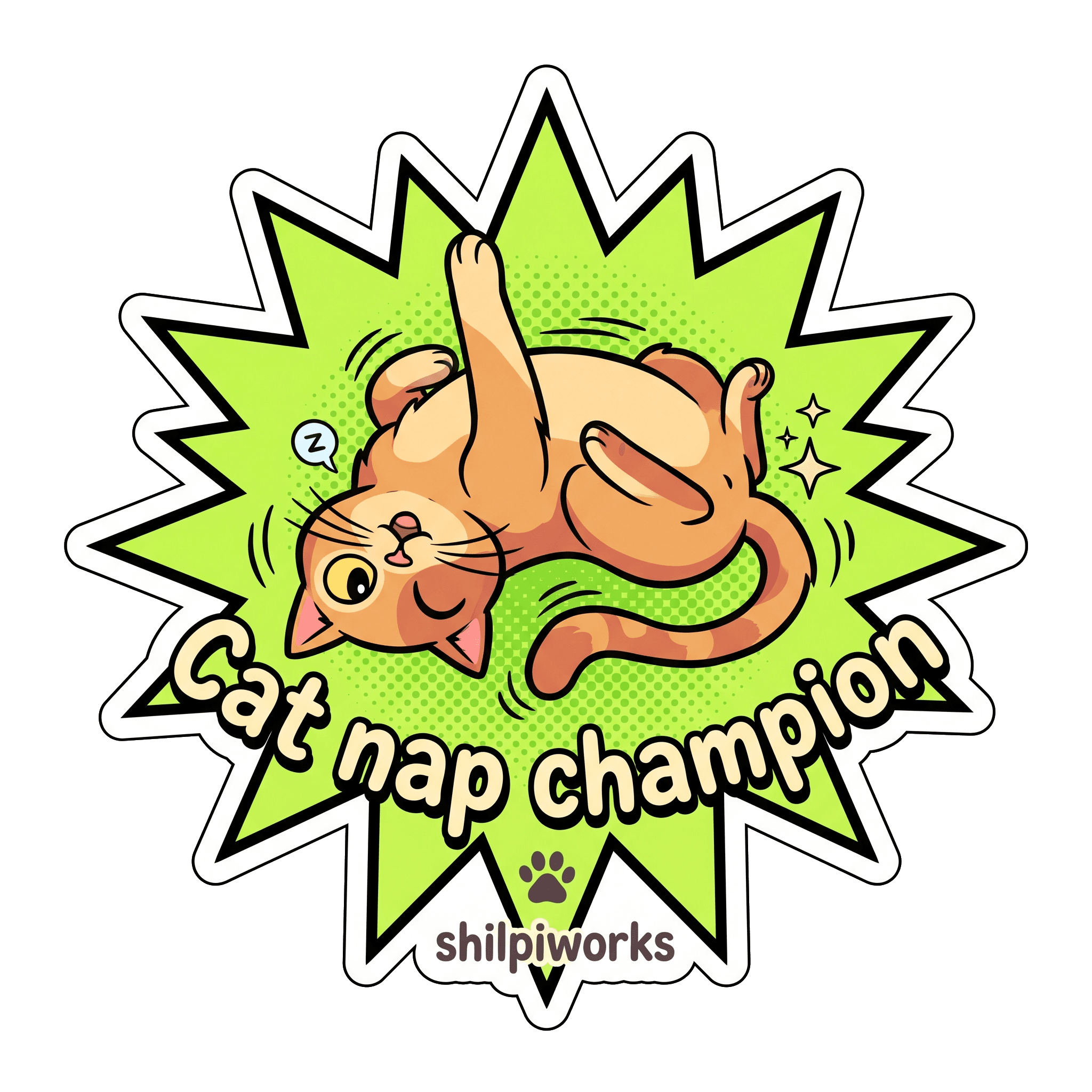 Cat Nap Champion Feline Fun