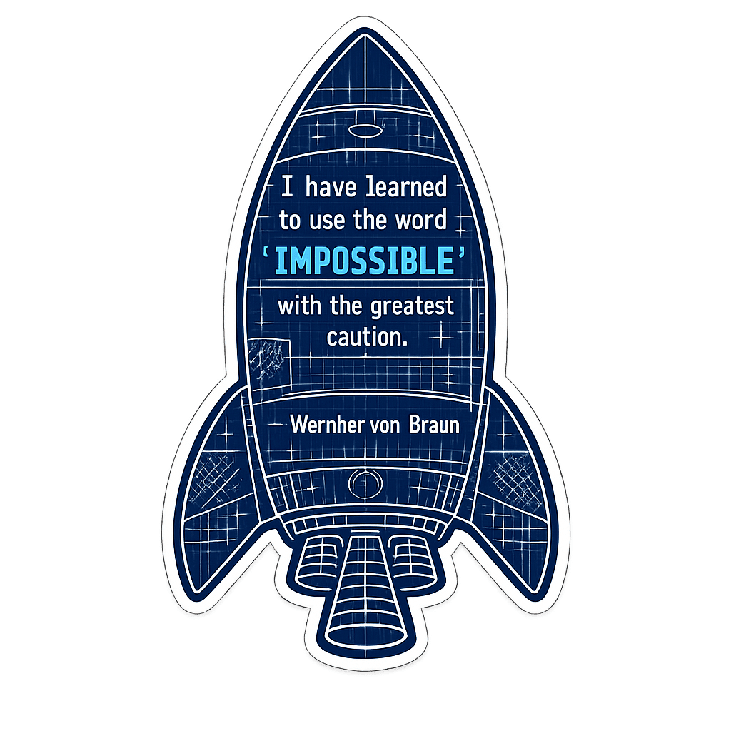 Wernher von Braun Cautionary Wisdom