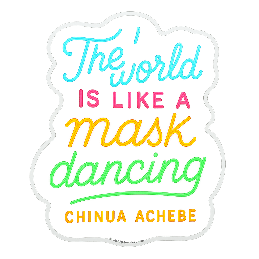 Chinua Achebe World Mask Dancing Wisdom