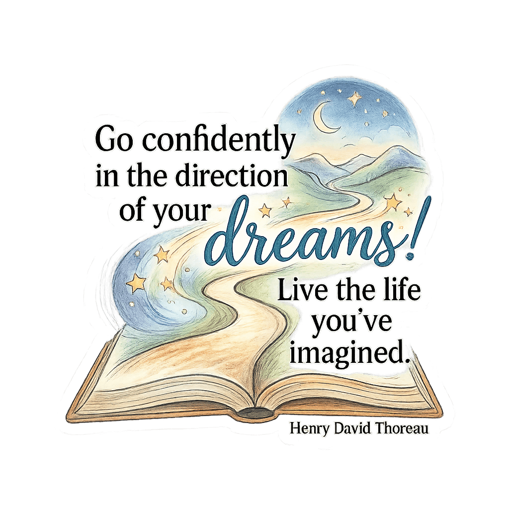 Thoreau: Go Confidently in the Direction of Your Dreams