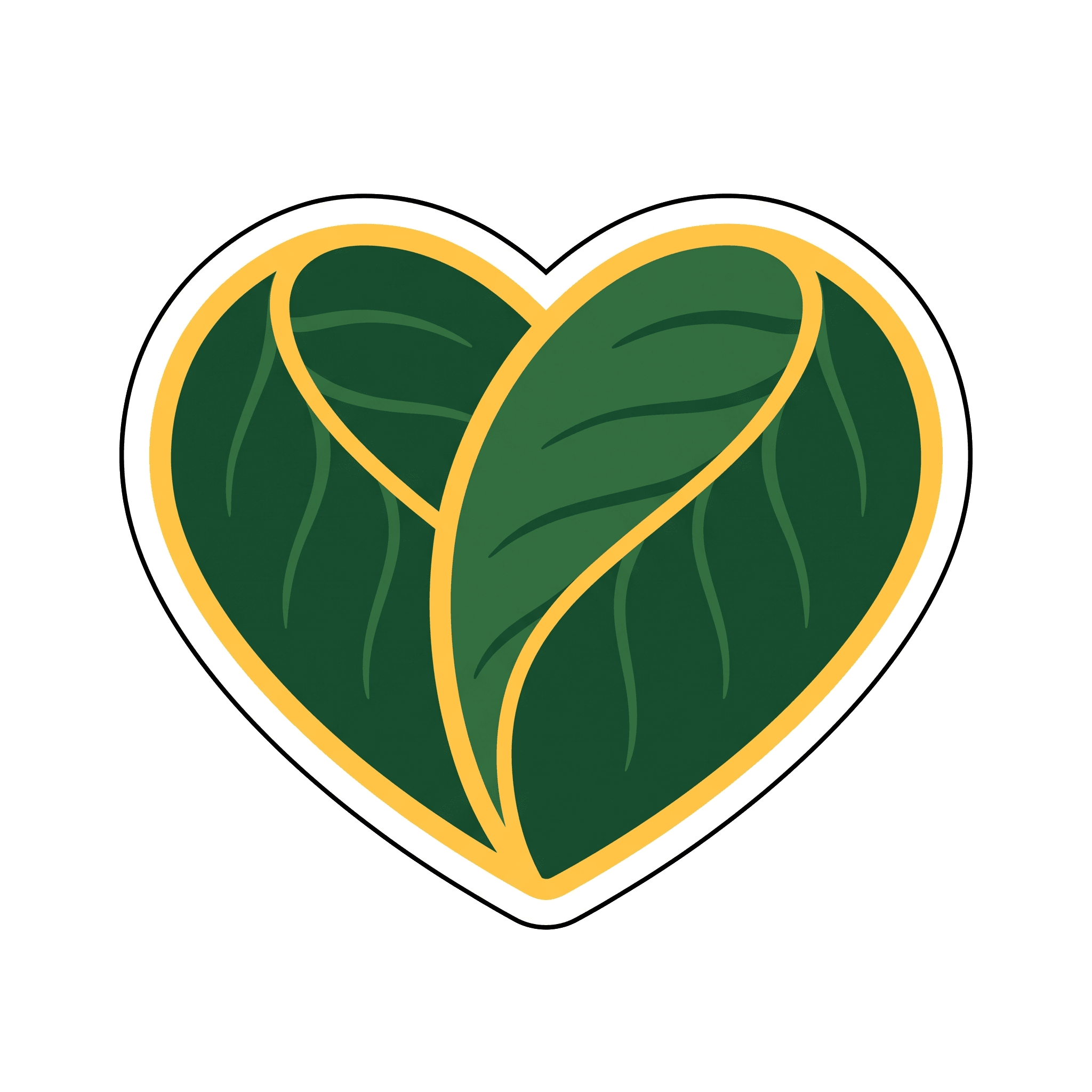 Heart of Green Leaves