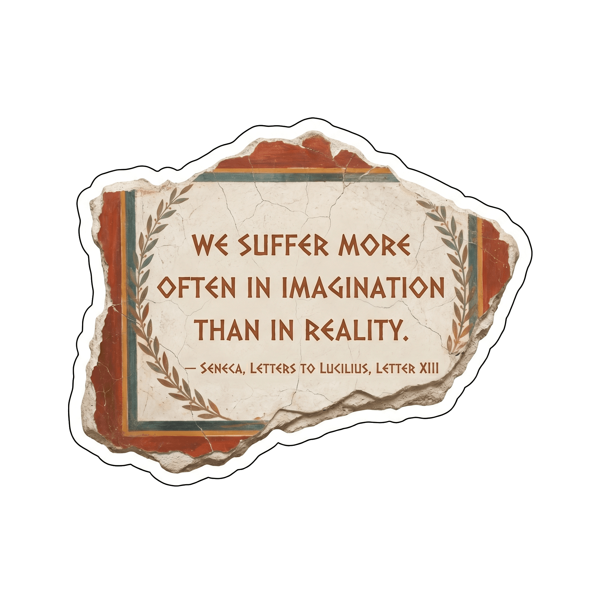 Seneca's Imagination vs. Reality Wisdom Fragment