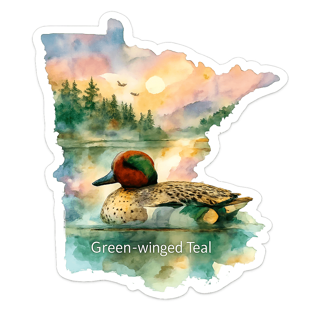 Green-winged Teal: Minnesota's Speedy Gem