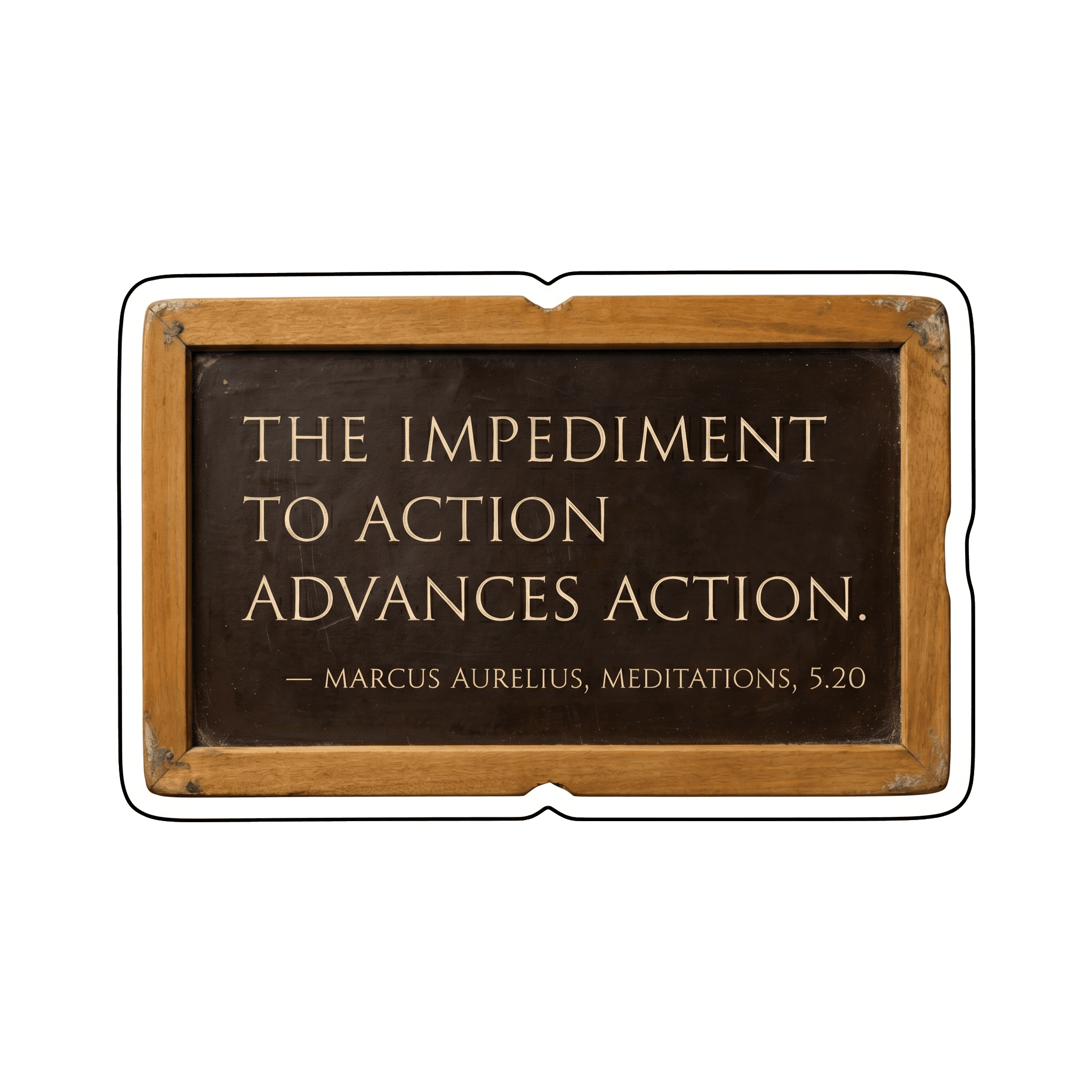 Marcus Aurelius Stoic Wisdom: Obstacles Advance Action