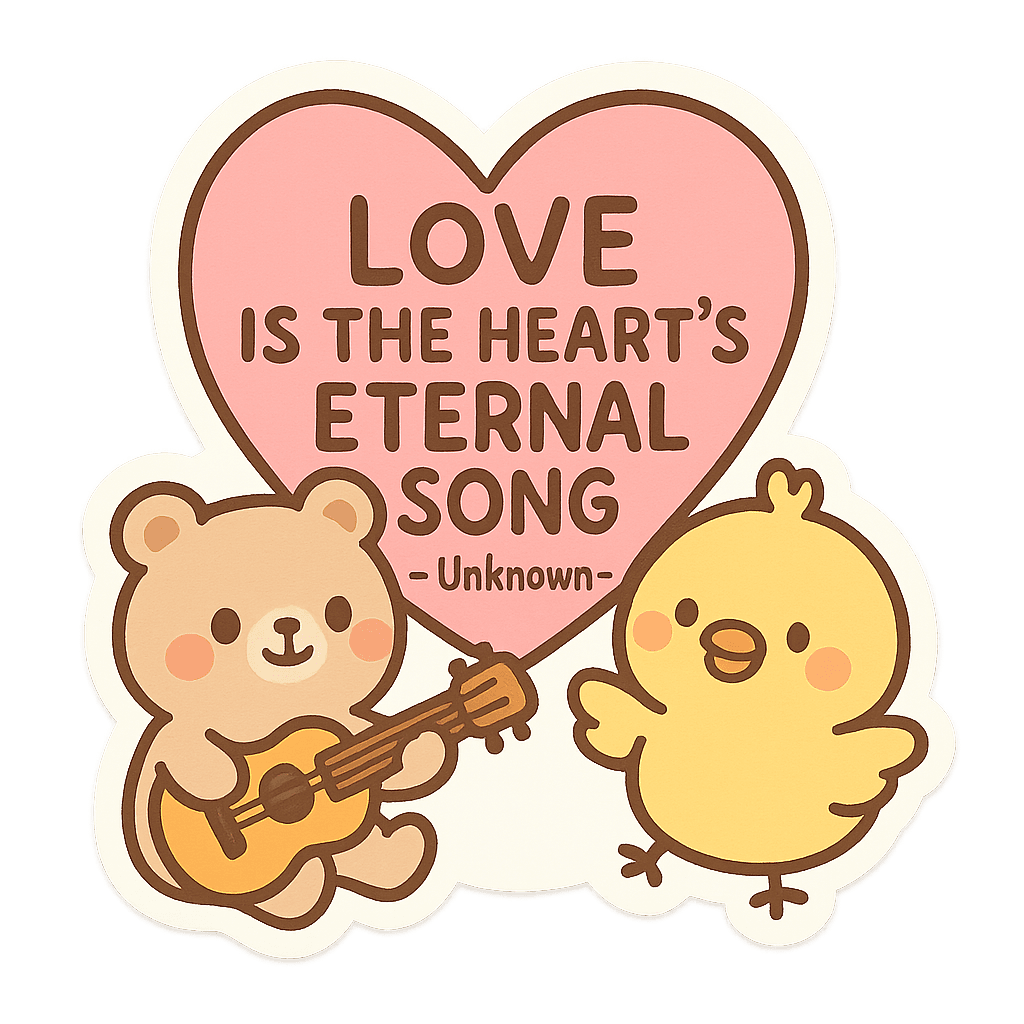 Eternal Song Heart Illustration