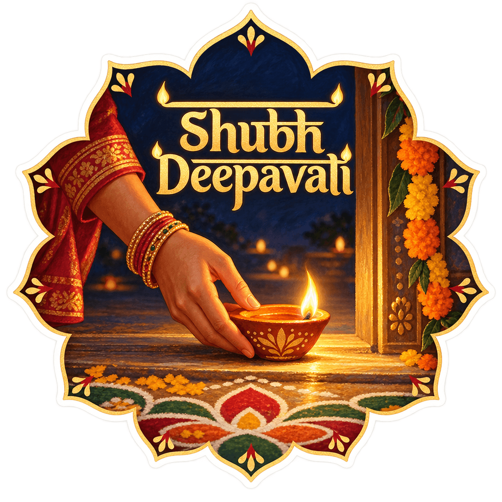 Shubh Deepavali Festive Blessing