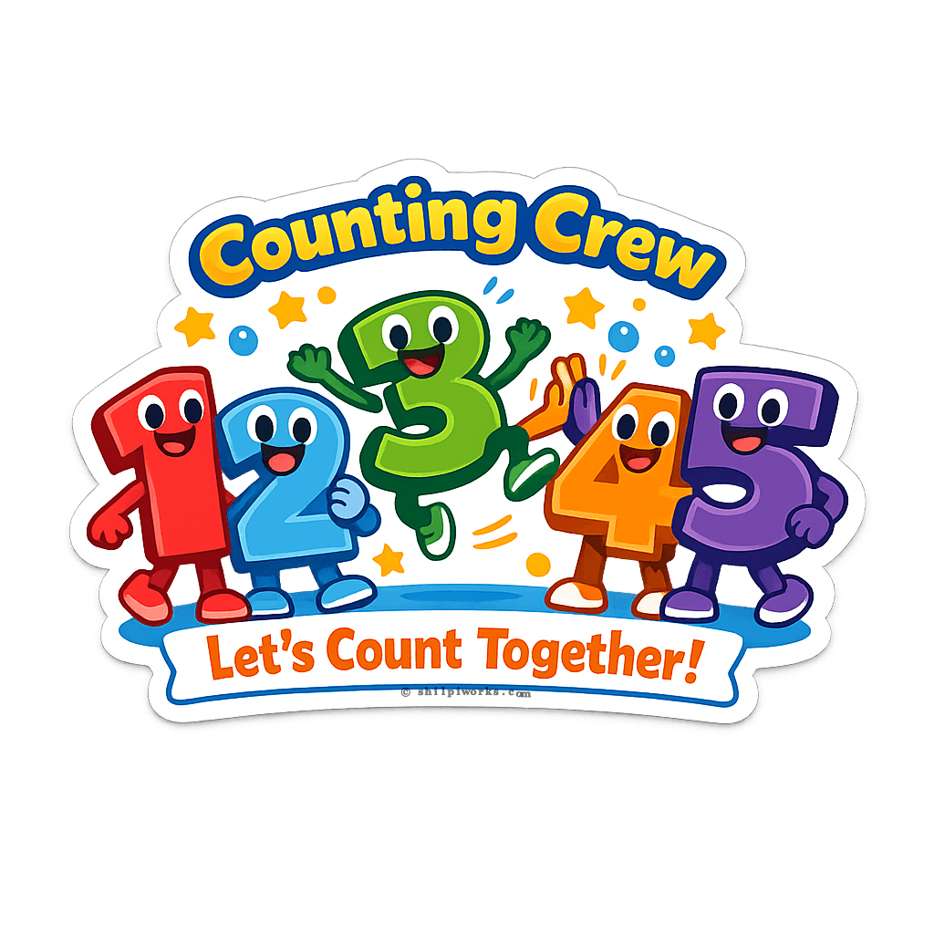 Counting Crew Playful Numbers Learning Fun
