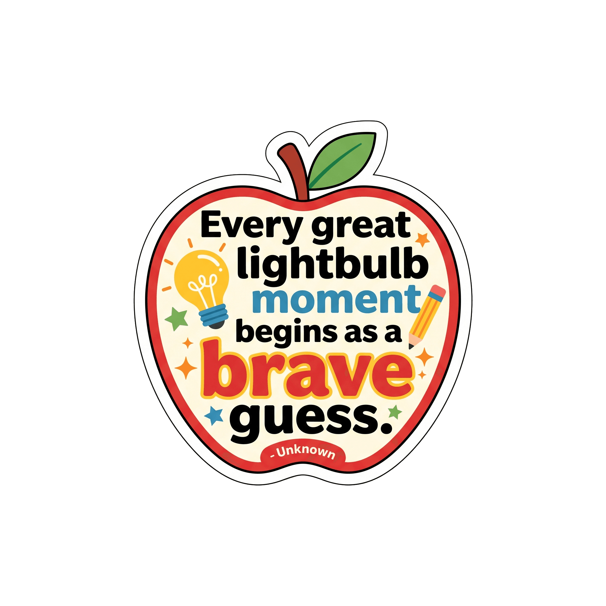 Brave Lightbulb Moments Teacher