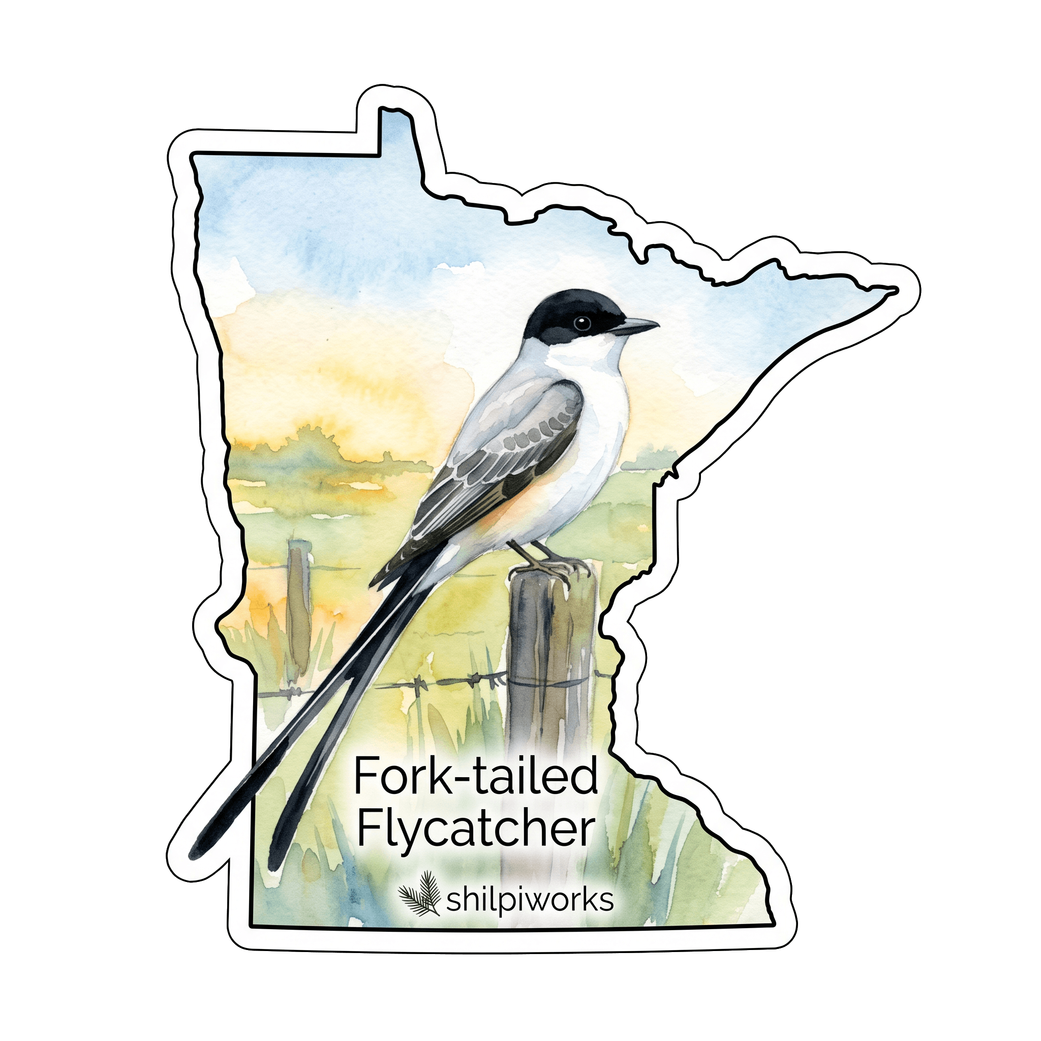 Fork-tailed Flycatcher: Austral Vagrant