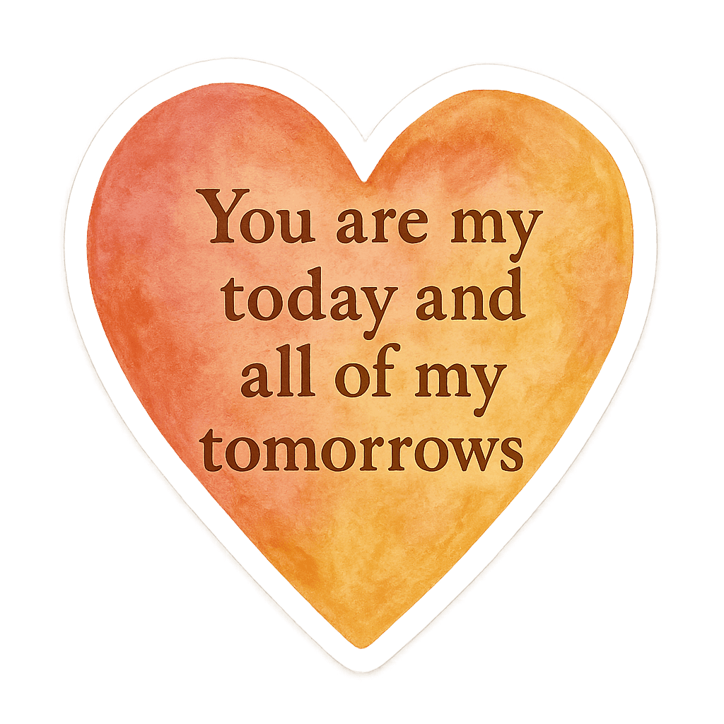 Eternal Love Quote Heart