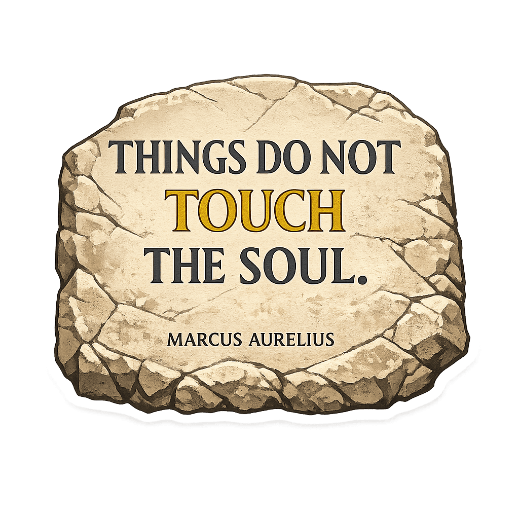 Aurelius Stoic Soul Reflection