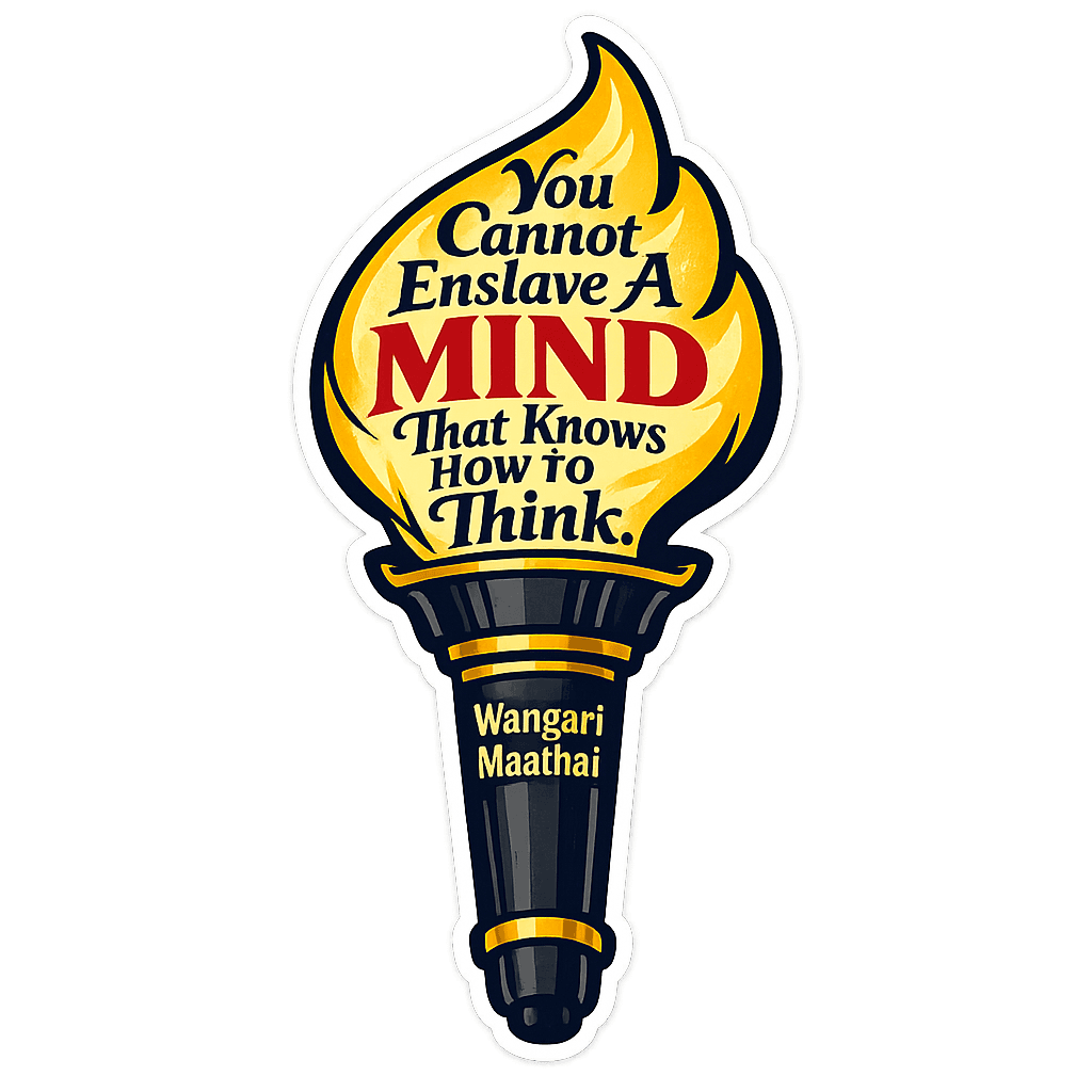 Wangari Maathai Mind Freedom Torch