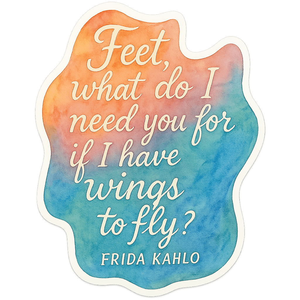 Frida Kahlo Wings of Freedom Inspiration