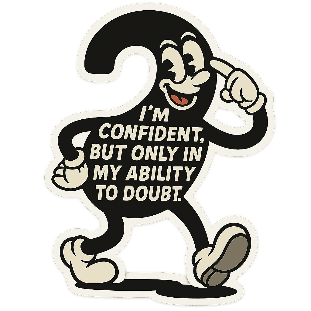 Confident Doubter Art