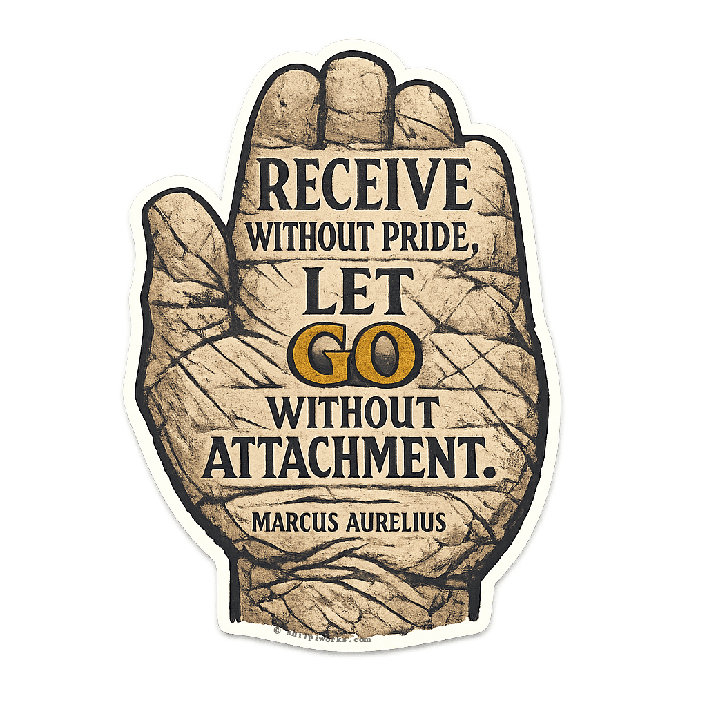 Marcus Aurelius: Receive Without Pride, Let Go