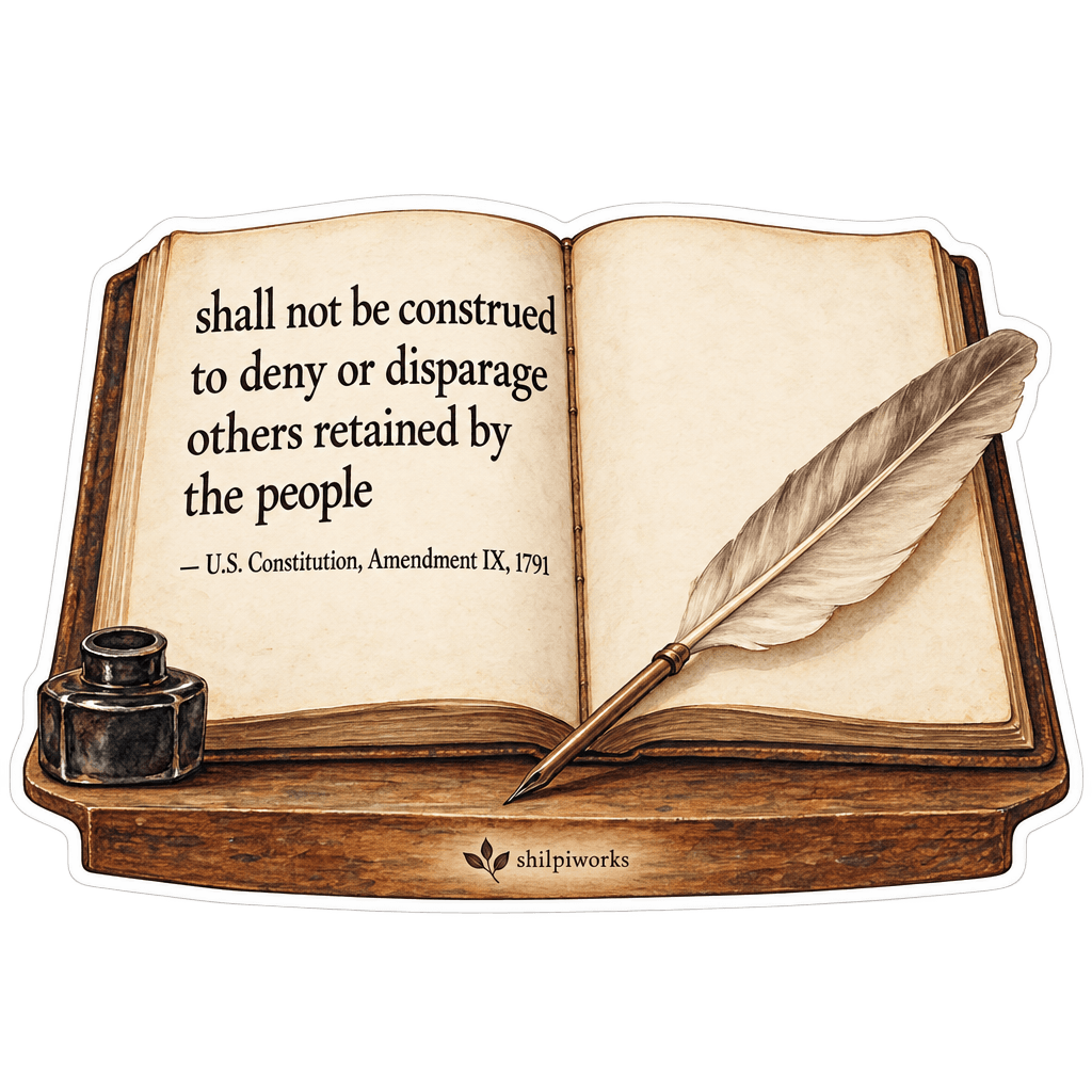 shall not be construed to deny or disparage others…