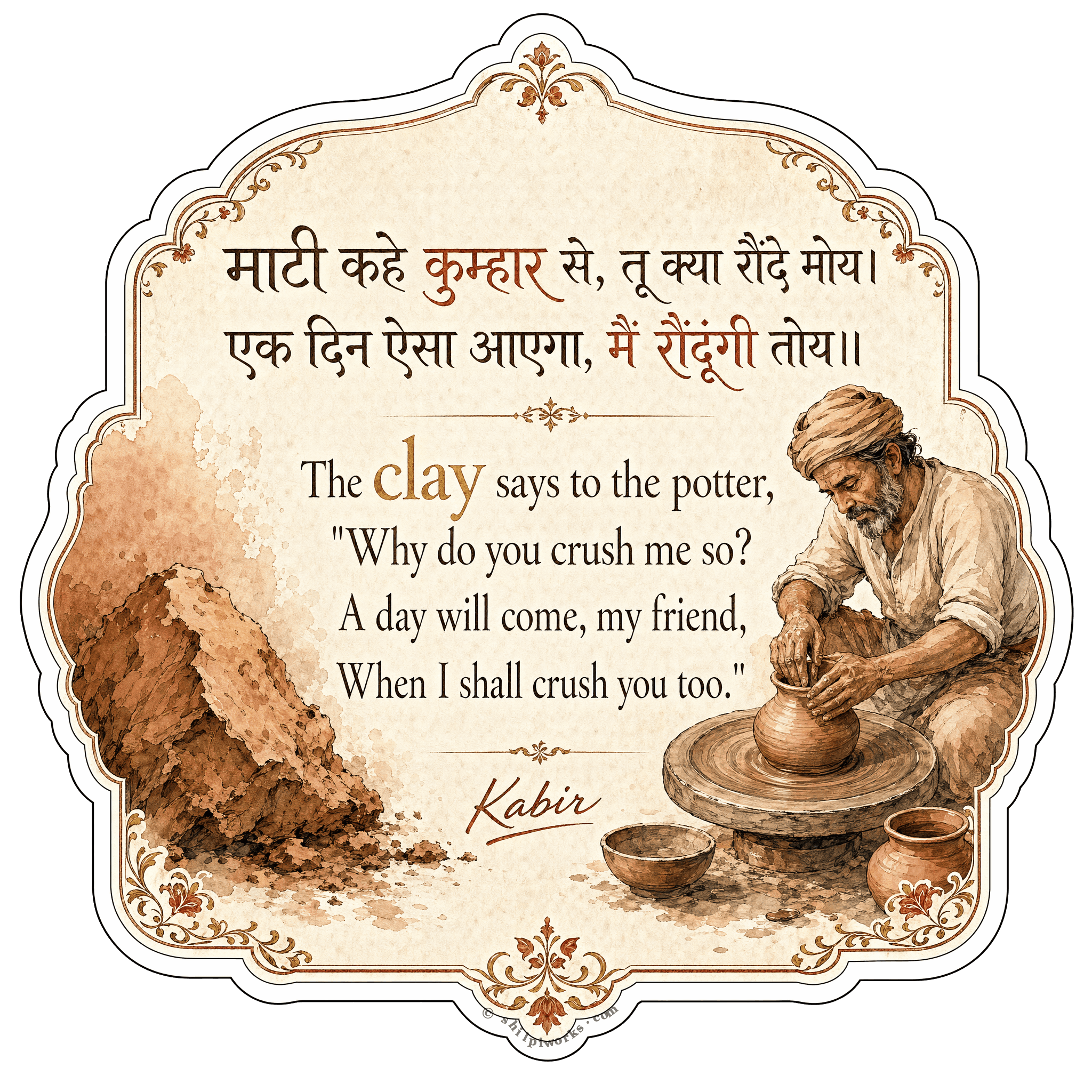 Life's Clay, Potter's Hand