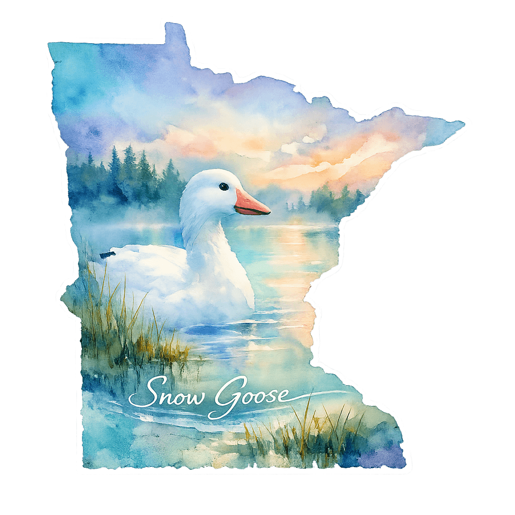 Minnesota Snow Goose: White Winged Wonder