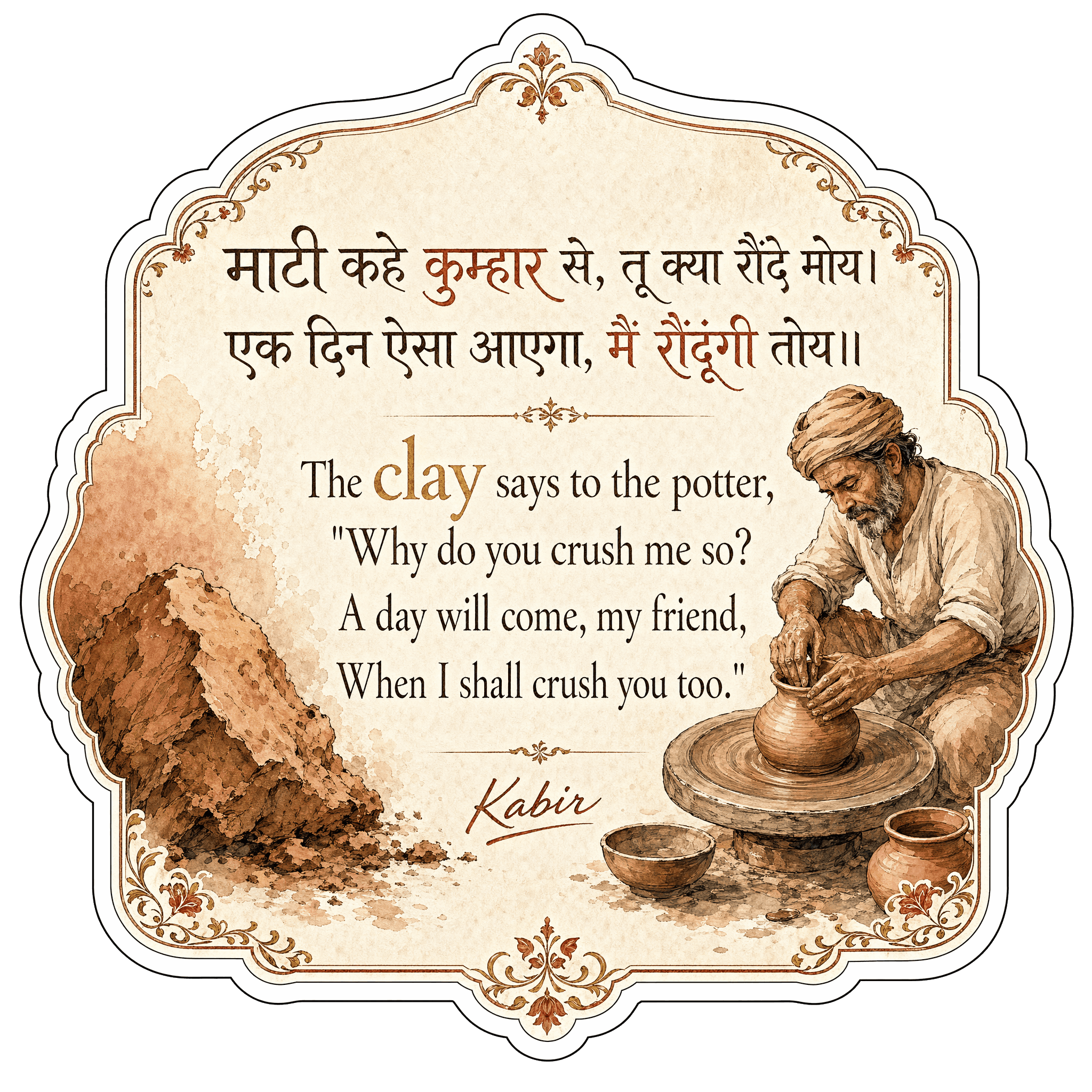 Life's Clay, Potter's Hand