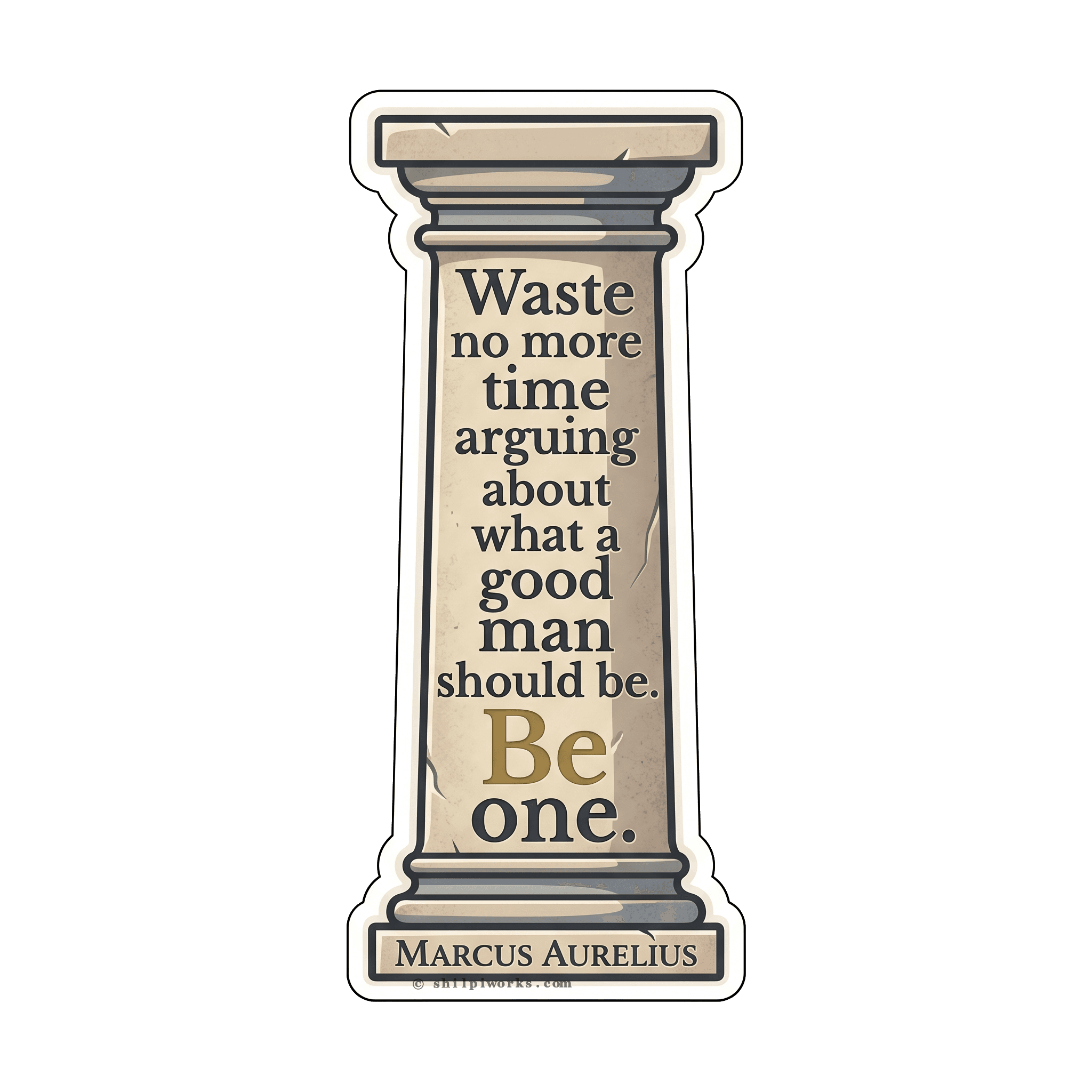 Marcus Aurelius: Be a Good Man Philosophy