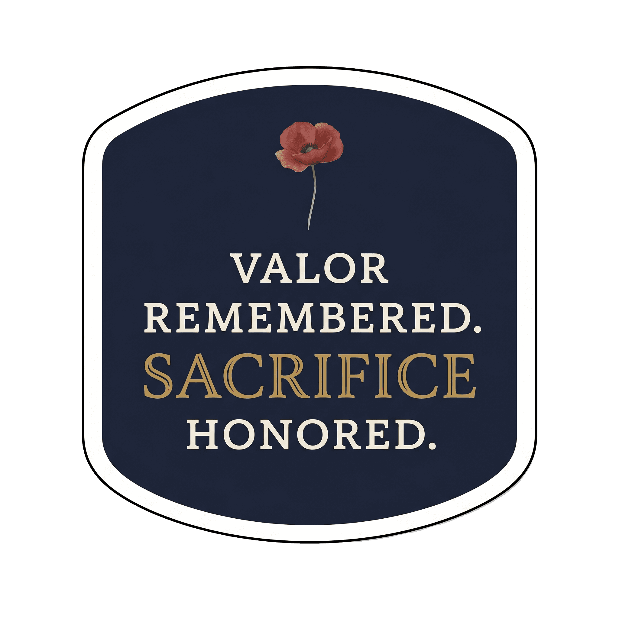 Valor Remembered Sacrifice Honored Poetic Tribute