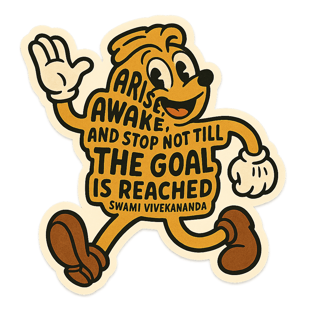 Swami Vivekananda's Uplifting Goal-Getter Character