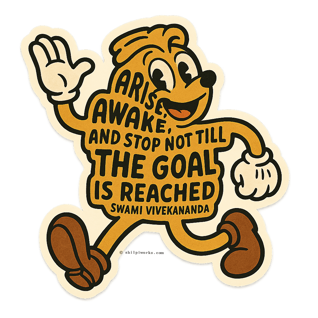 Swami Vivekananda's Uplifting Goal-Getter Character