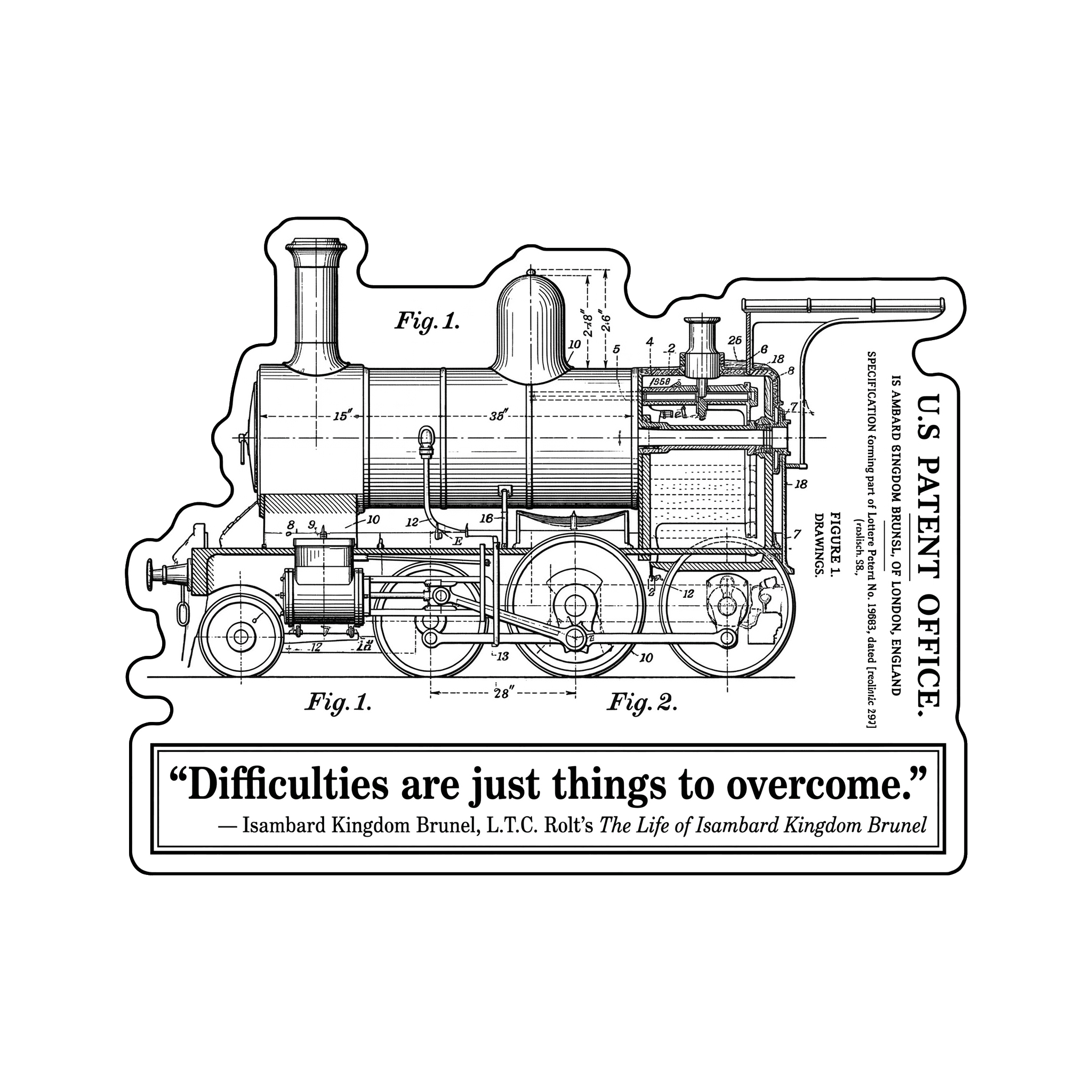 Brunel's Engineering Resilience Sticker