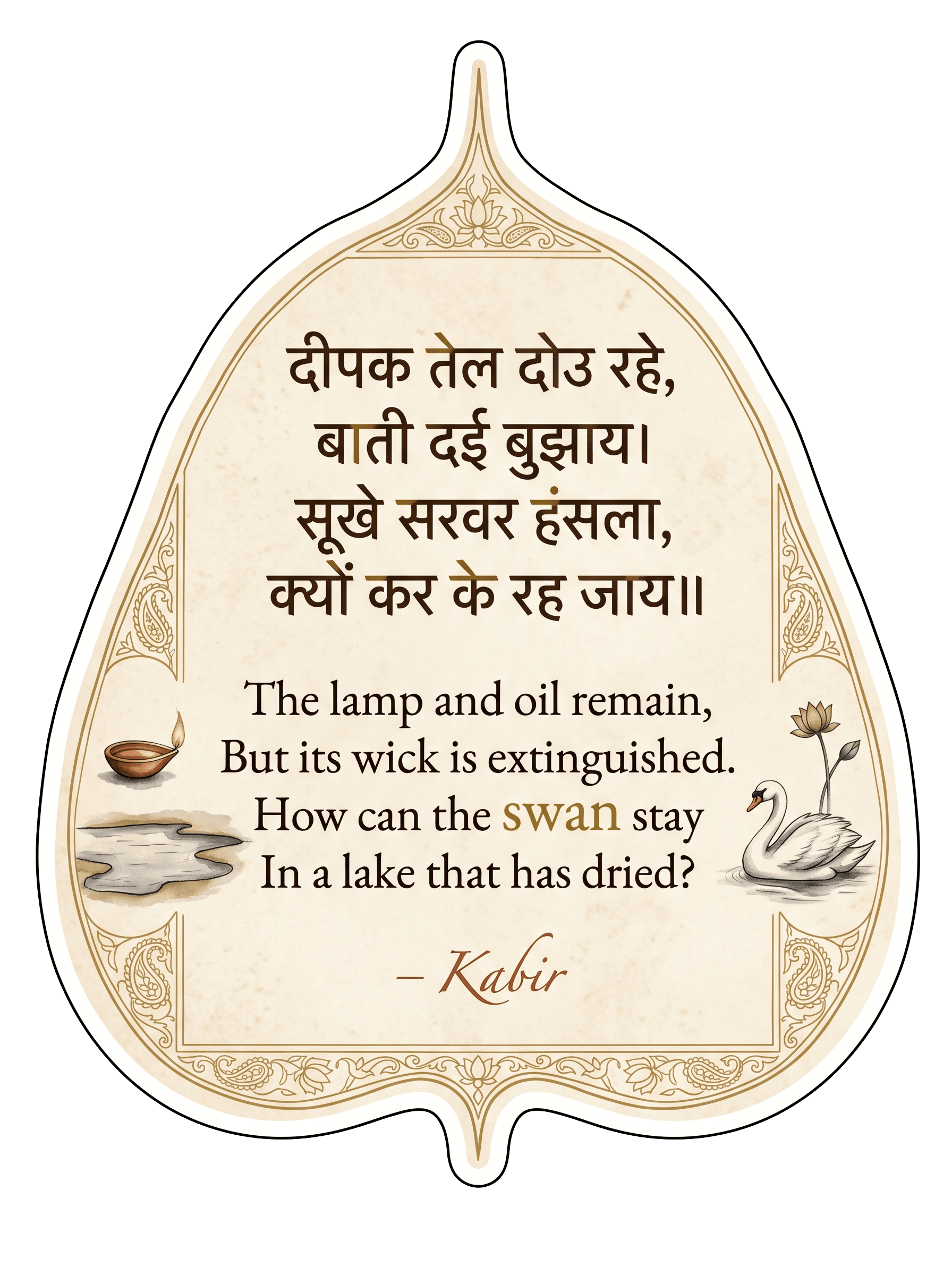 Kabir: Life's Fleeting Flame