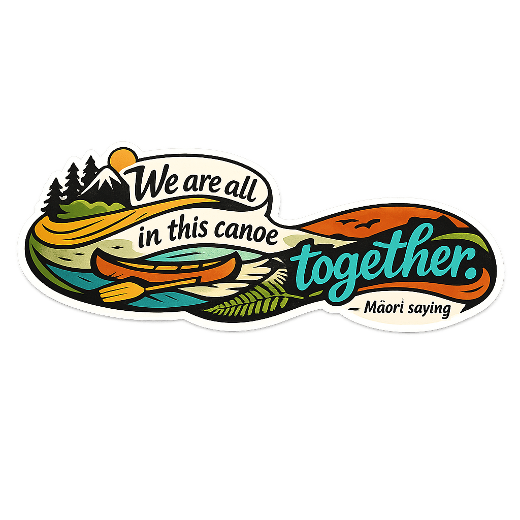 Māori Proverb: Collective Journey & Unity