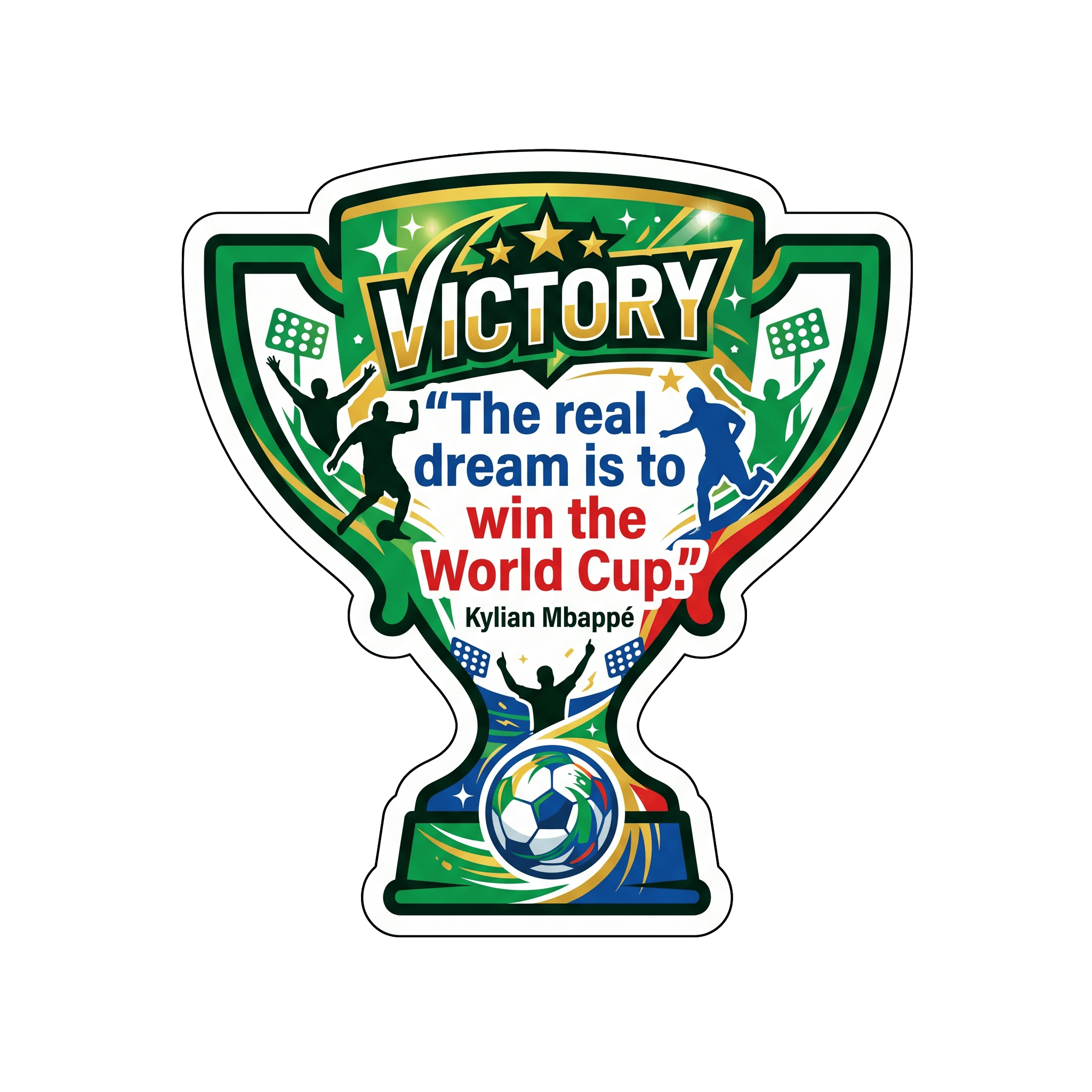 Mbappé's World Cup Dream Sticker