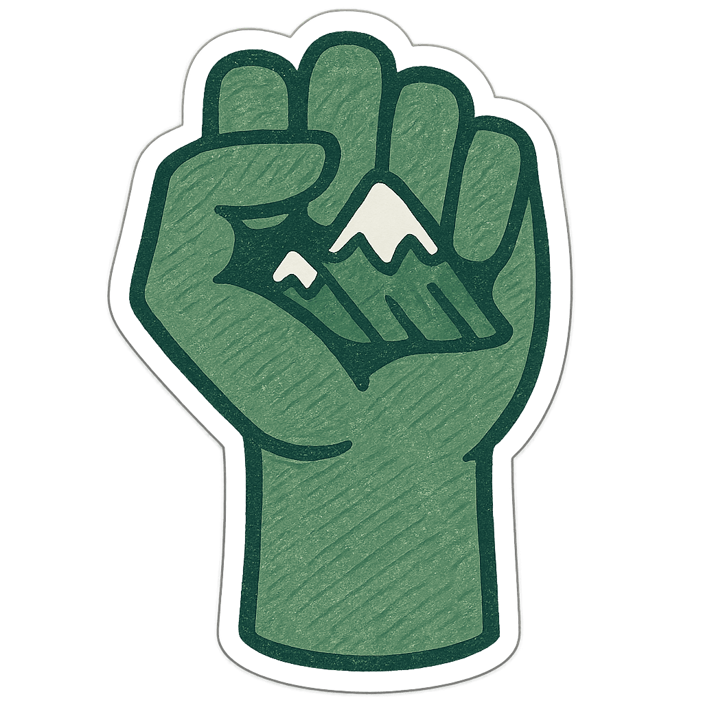 Mountain Fist Graphic