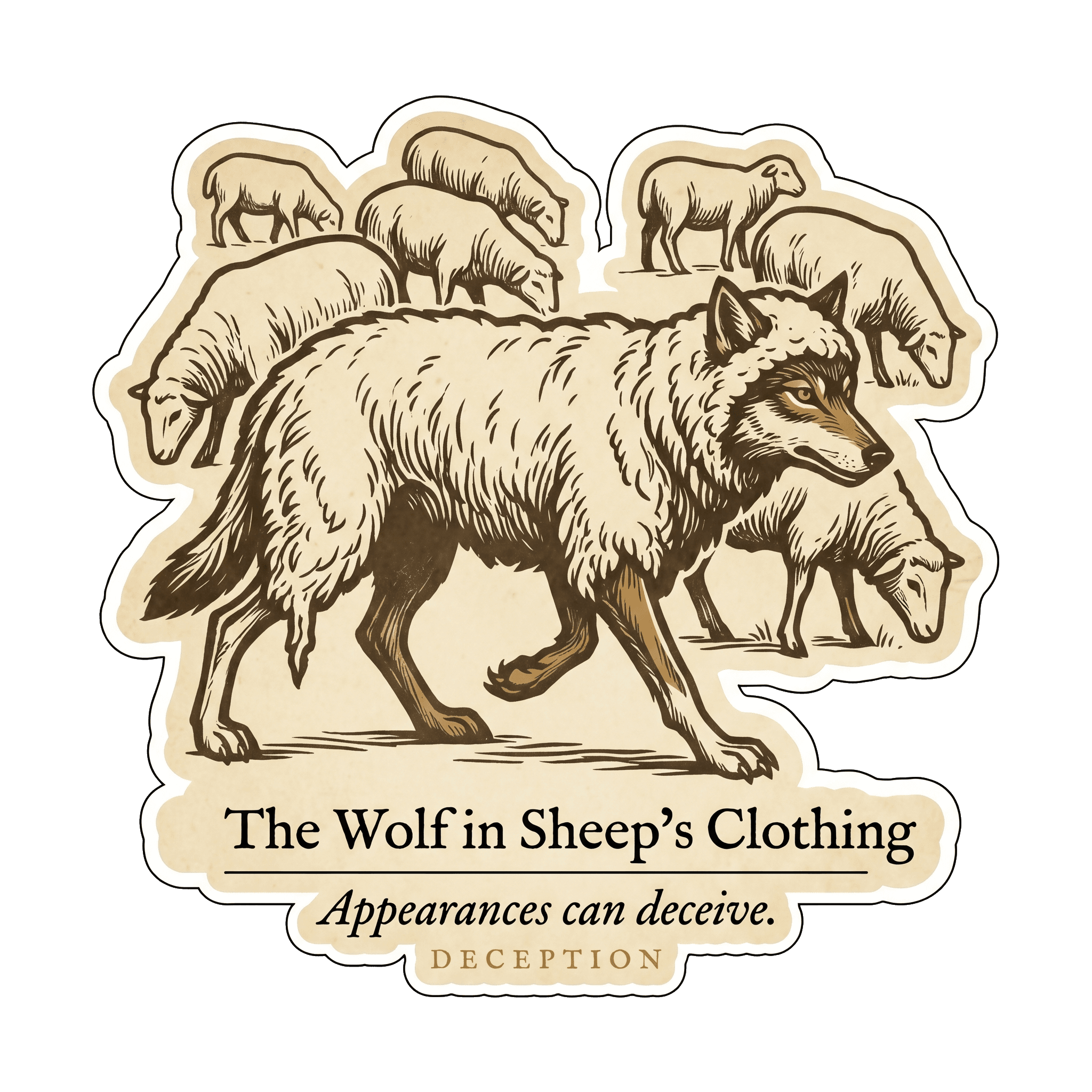 Classic Fable: Wolf in Sheep's Clothing
