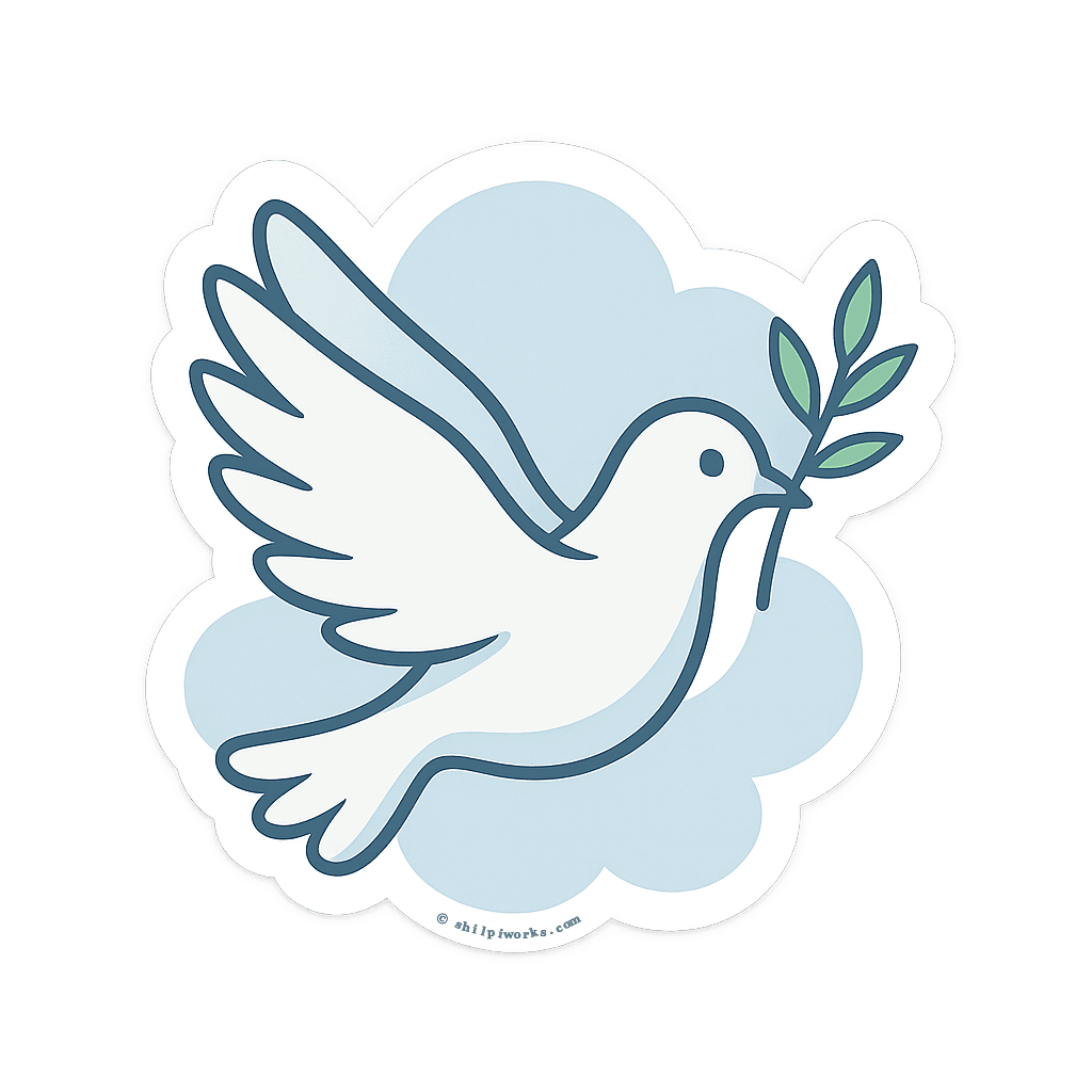 Dove with Olive Branch