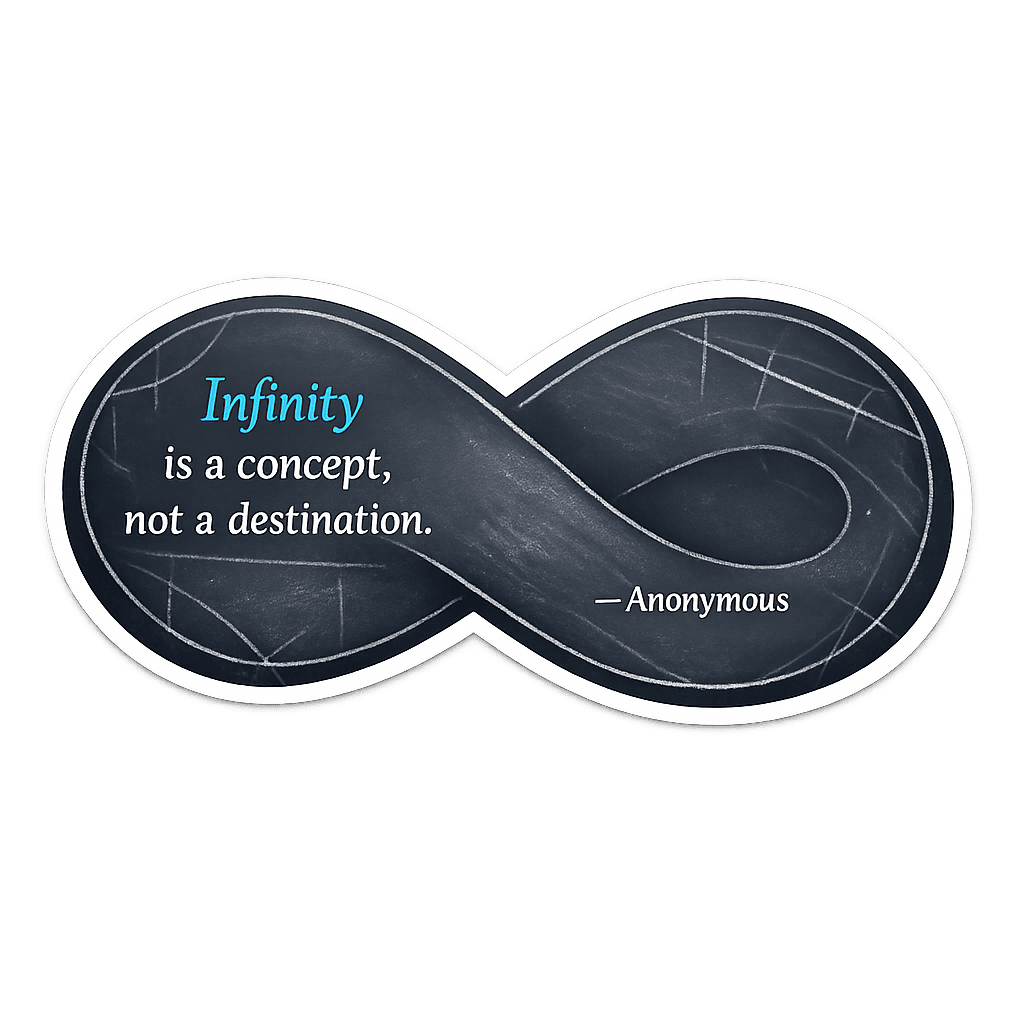 Infinity: Concept, Not Destination