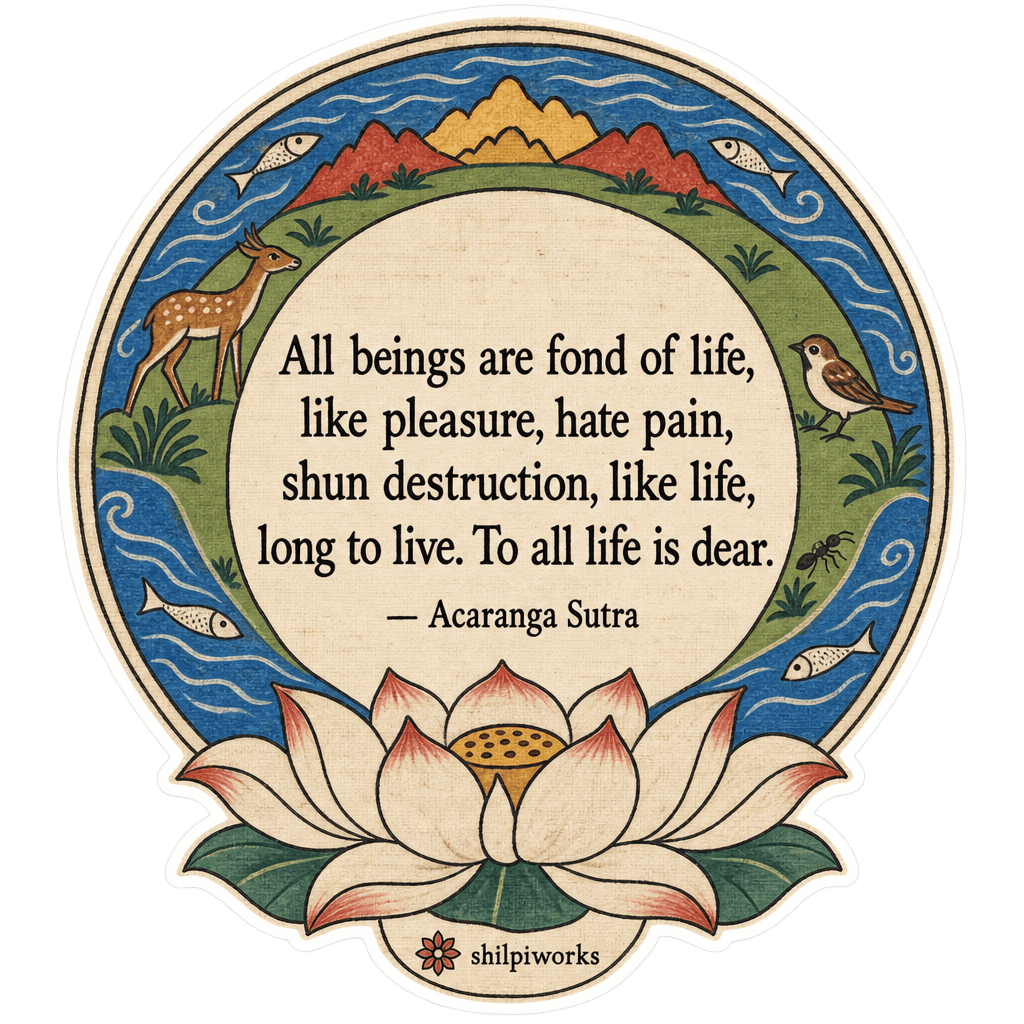 To All Life Is Dear Quote