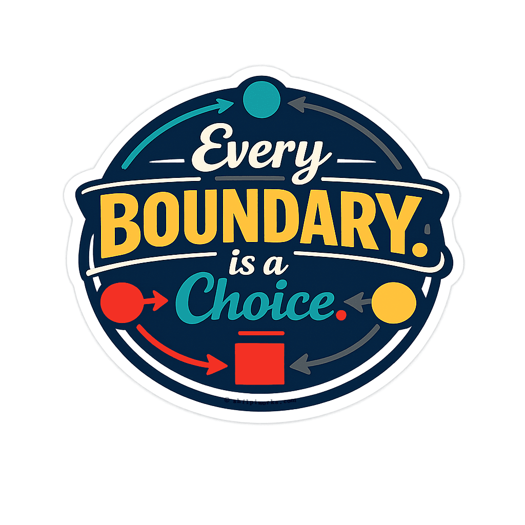 Empowering Choice Mindset Emblem