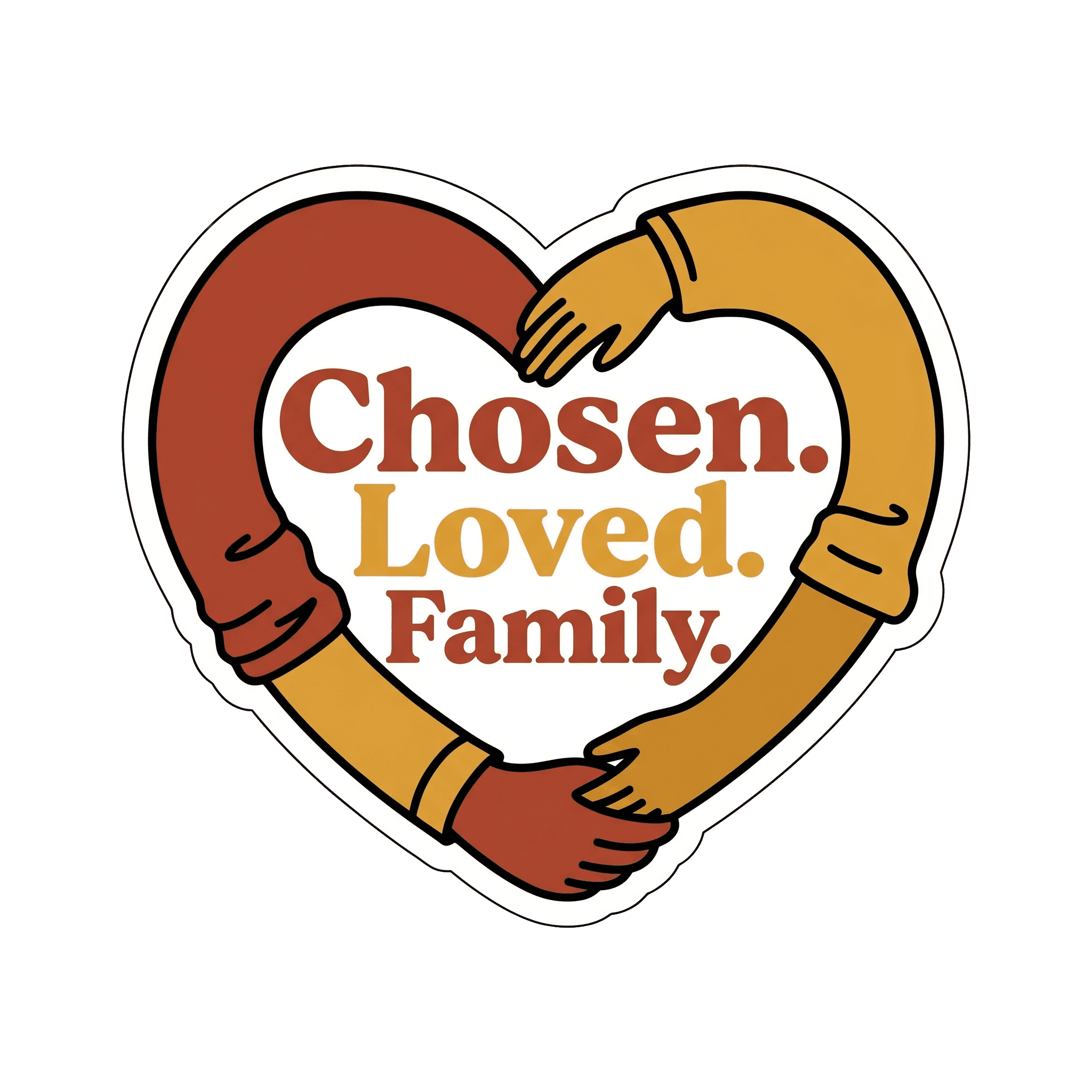 Heartfelt Family Bond Emblem
