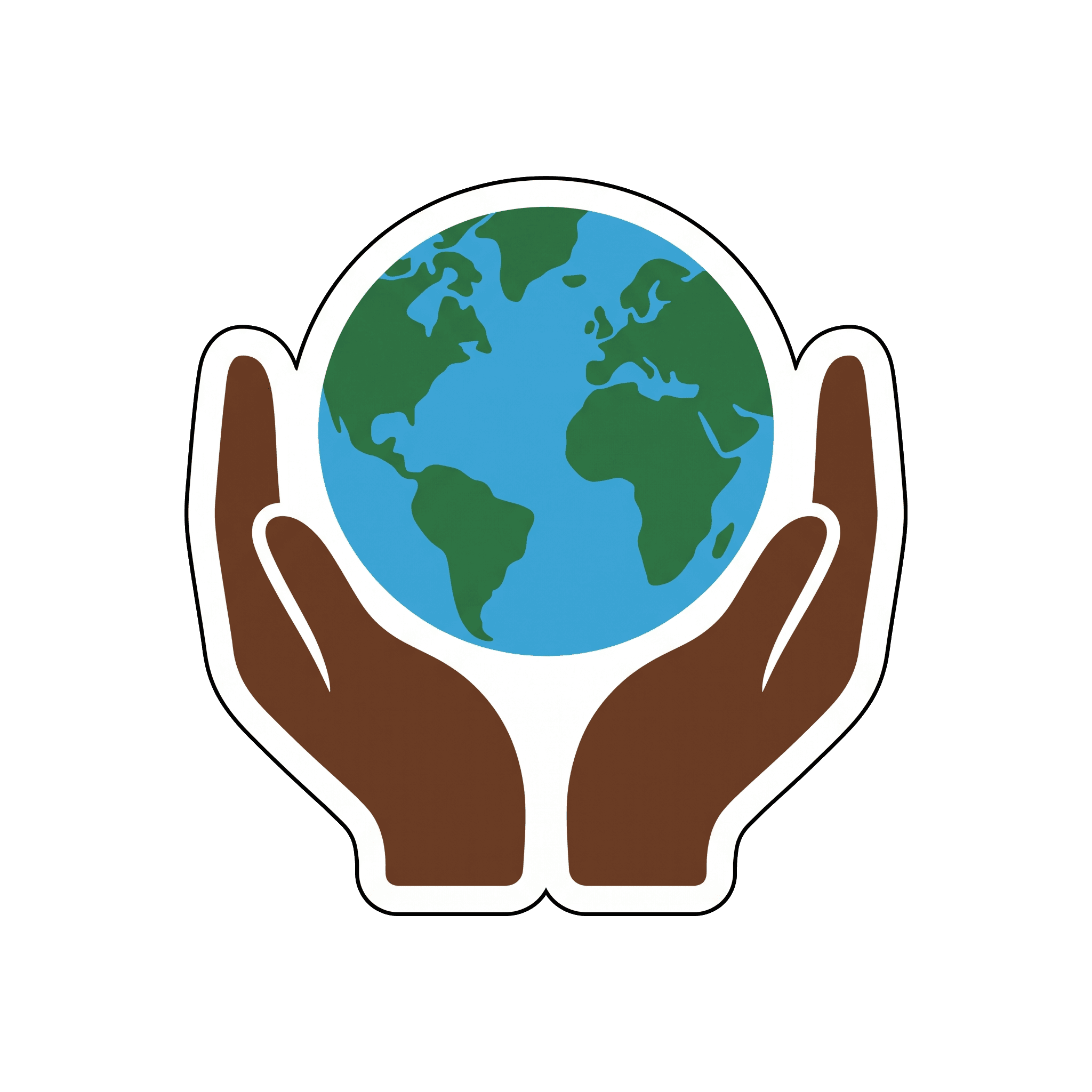 Hands Cradling Earth
