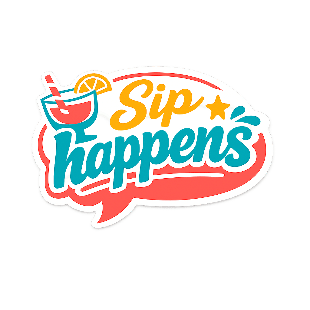 Sip Happens Playful Expression