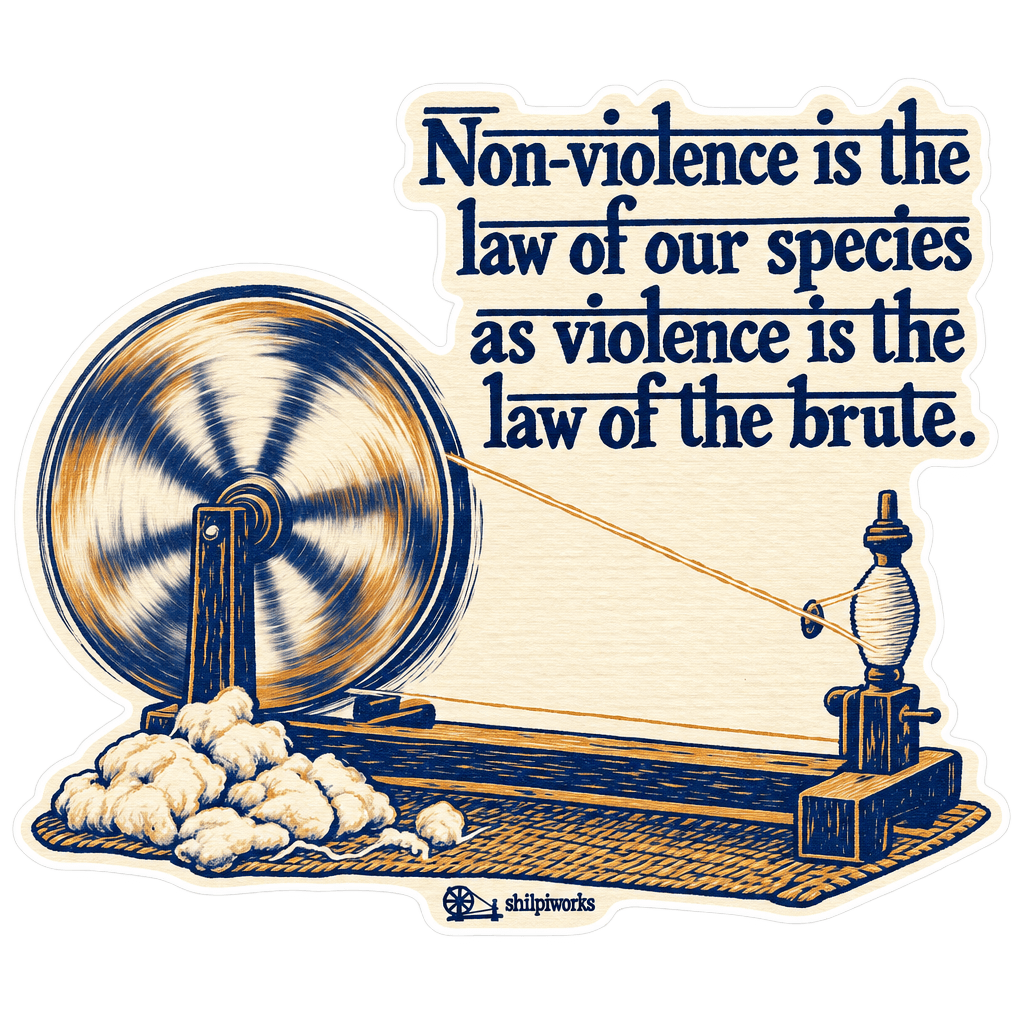 Law of Our Species Quote Sticker