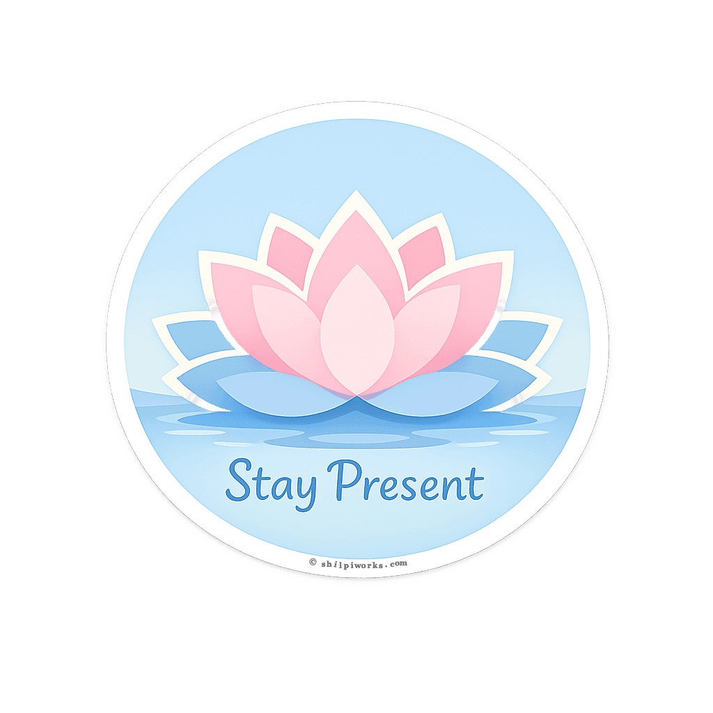 Stay Present Lotus